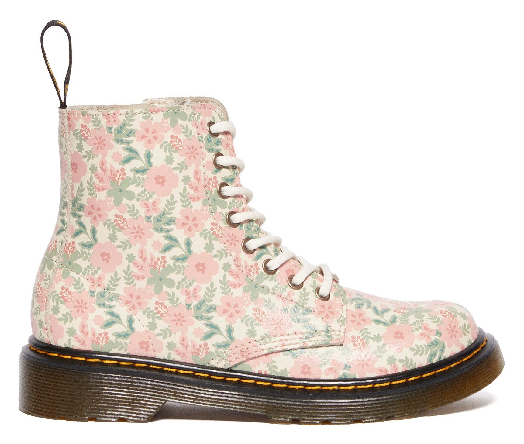 DR. MARTENS 1460 Pascal Kinder ATHENA Schnürstiefel, Freizeitschuh, Schnürboots mit allover Blüten Print