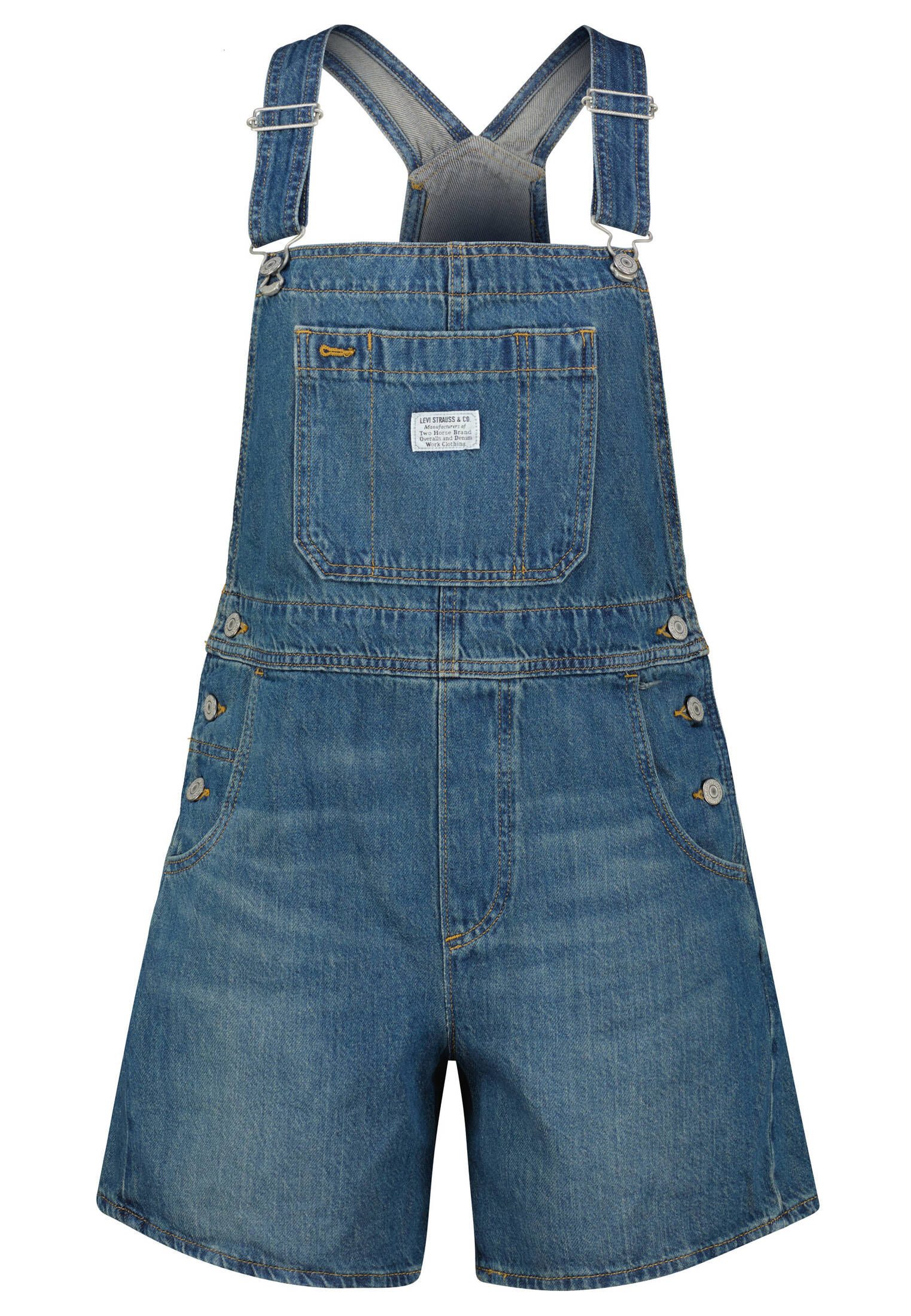Levi's® Shorts Damen Latzhose aus Baumwolldenim günstig online kaufen