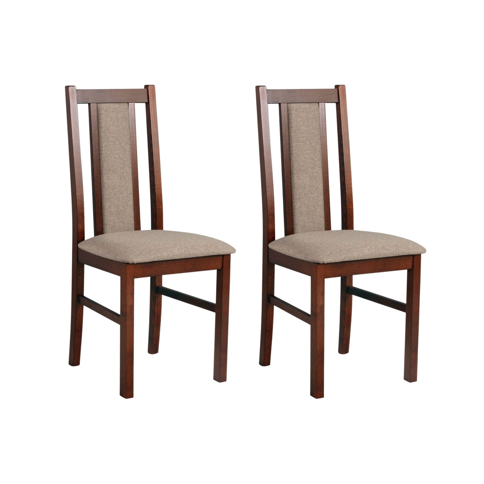 MOEBLO Stuhl BESO 14 (Polsterstühle, Holzstühle, Esszimmerstühle, Massivholz, 2 St), (BxHxT):43x97x40cm