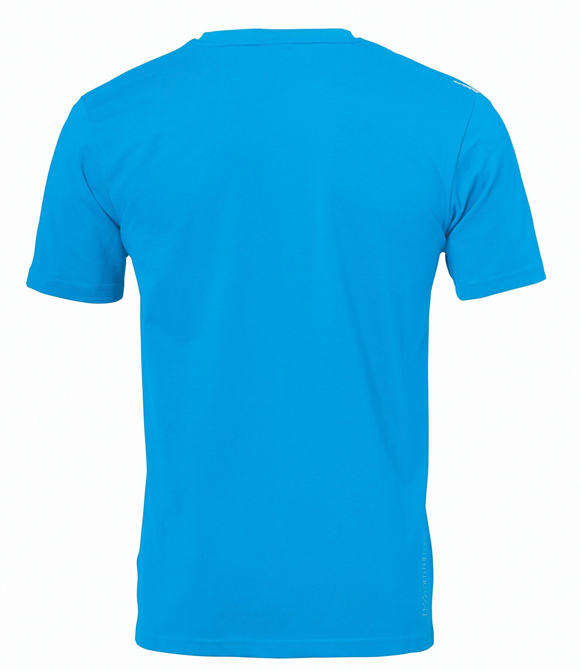 Kempa T-Shirt Core 2.0 Basic (100% Baumwolle) hellblau Herren