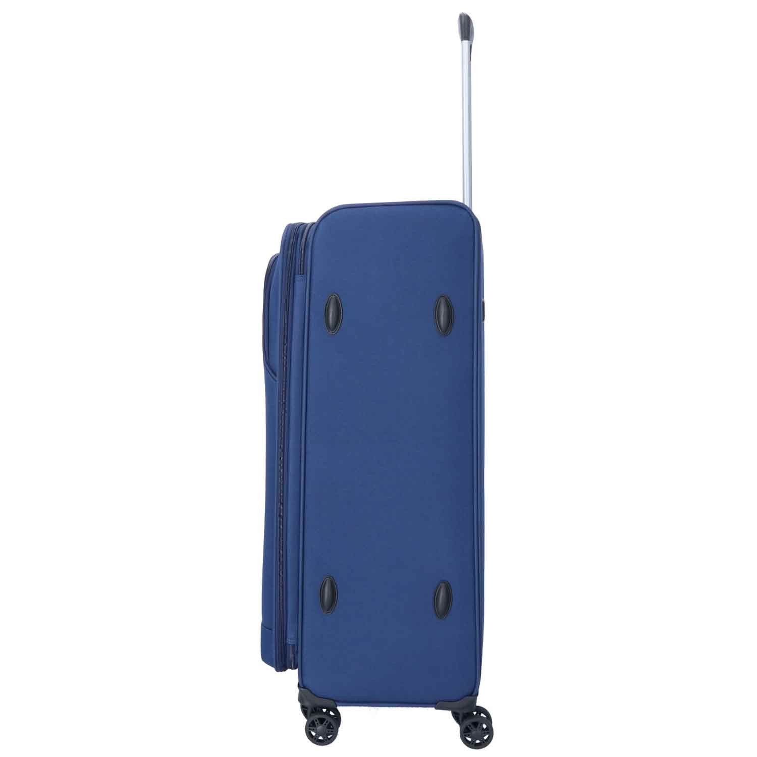 TheTrueC Koffer TheTrueC 4 Rollen Koffer Superlight 77cm Kopenhagen navy, 4 Rollen Rollen