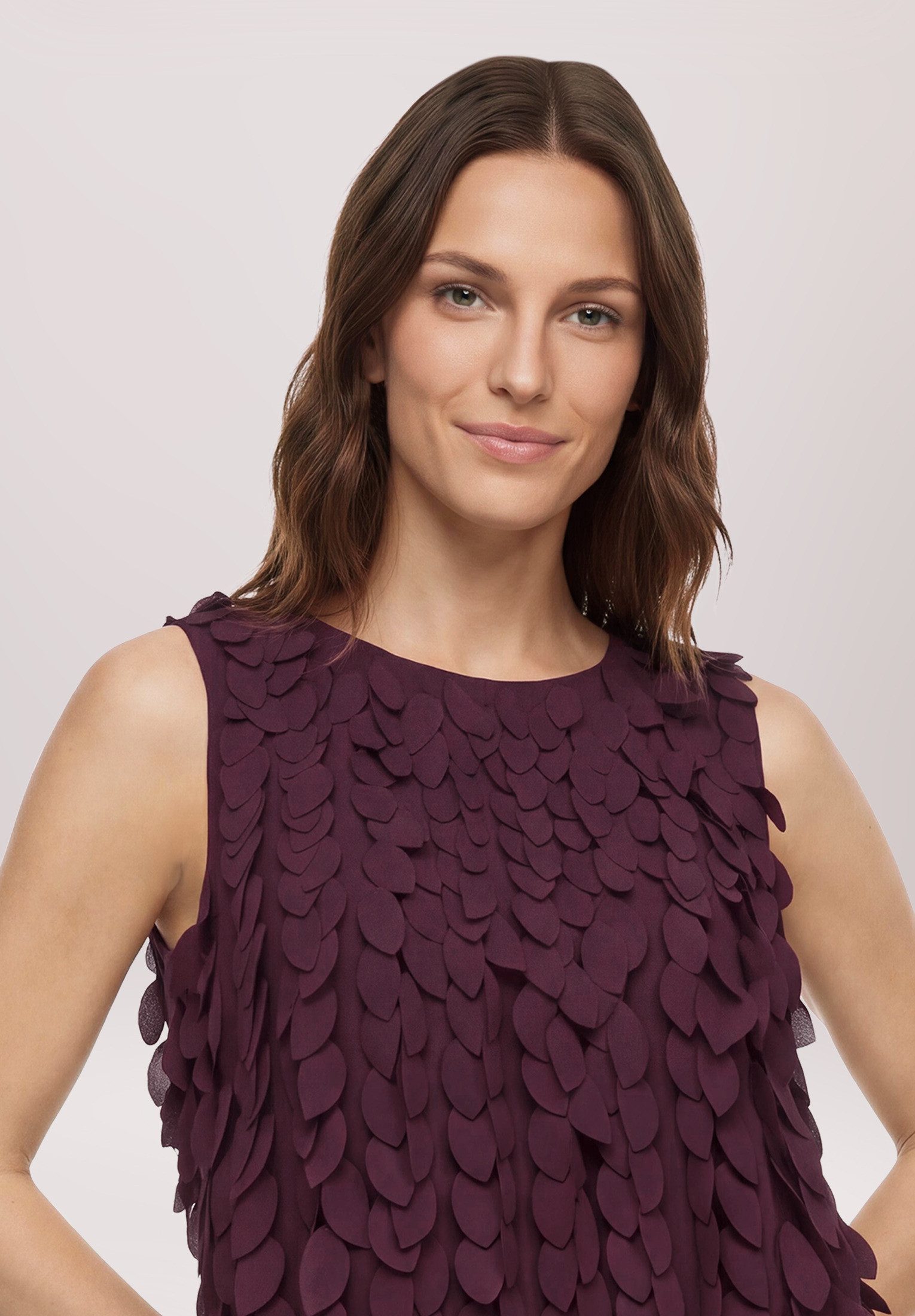 Vera Mont Cocktailkleid Damen ohne Arm – Bild 4 von 5