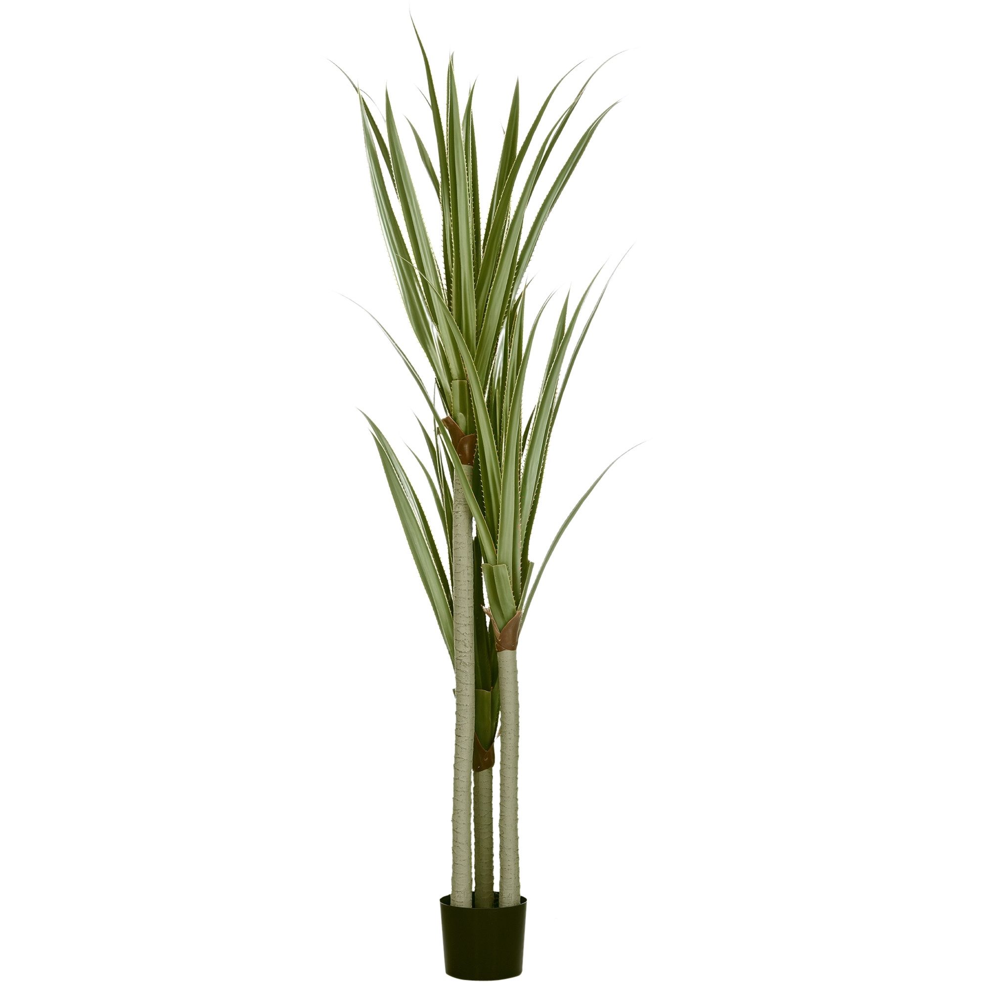 MC Star Kratzbaum Künstliche Yucca groß 190cm Kunstpflanze, Plastik Künstliche