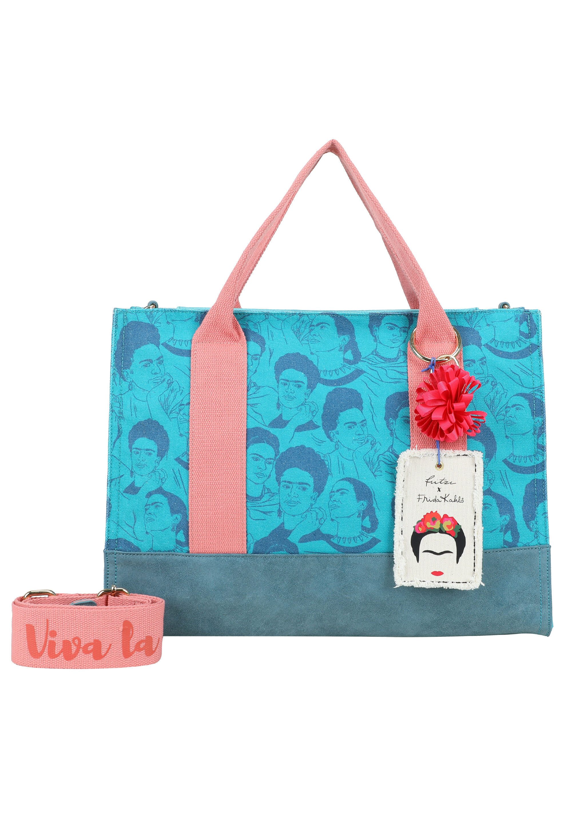 Fritzi aus Preußen Shopper Fritzi x Frida Kahlo (2-tlg), mit All-Over-Print