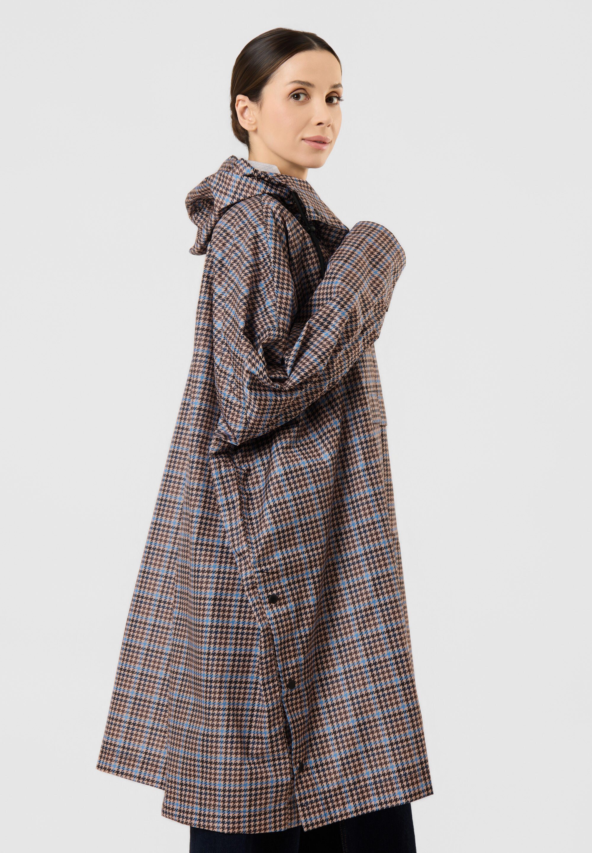 Codello Poncho mit Karomuster