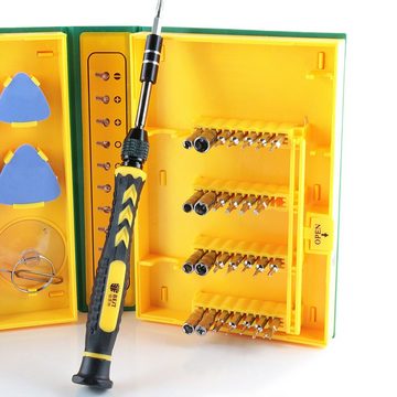 SLABO Reparatur-Set Universal Handy Reparatur Werkzeug Tools Schraubendreher Set 38-teilig