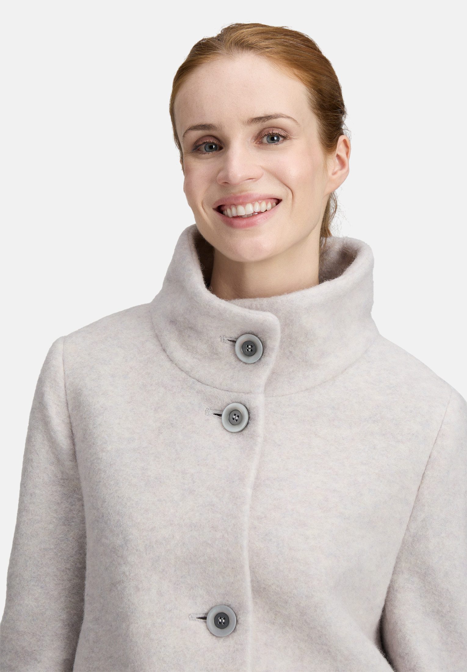 Betty Barclay Wolljacke Damen mit hohem Kragen