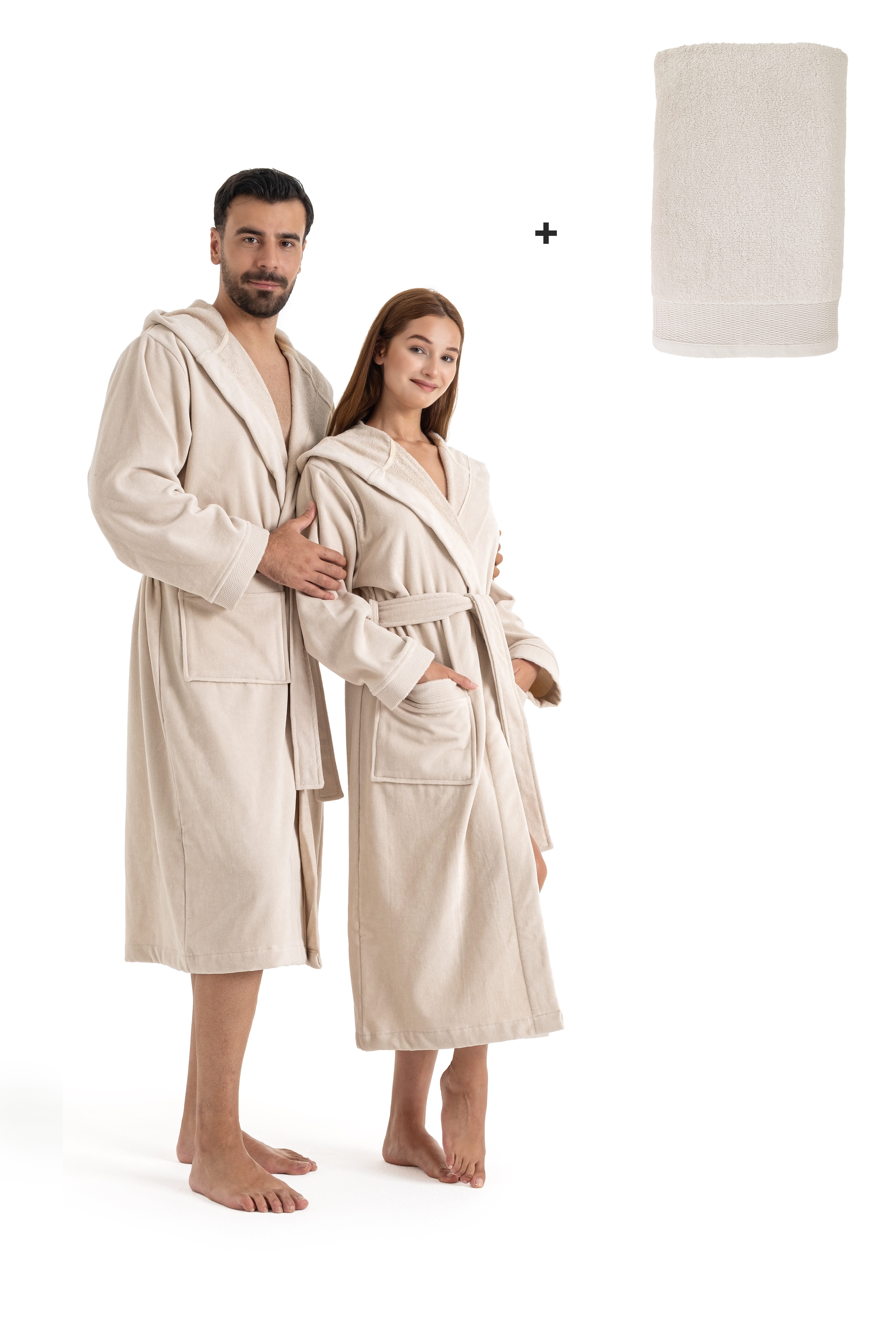 OTTO home Unisex-Bademantel Fenya, 330 g/m², günstig online kaufen