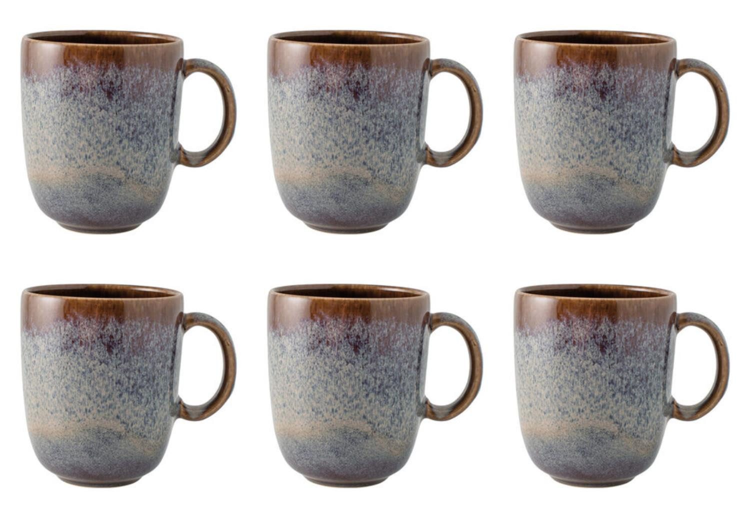 Villeroy & Boch Tasse Lave Beige, Steingut, Spülmaschinengeeignet