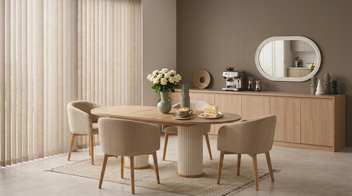 JVmoebel Beistelltisch Tisch Spiegel Wohnzimmer Stil modern Farbe beige neu bequem praktisch (2-St), Made in Europa