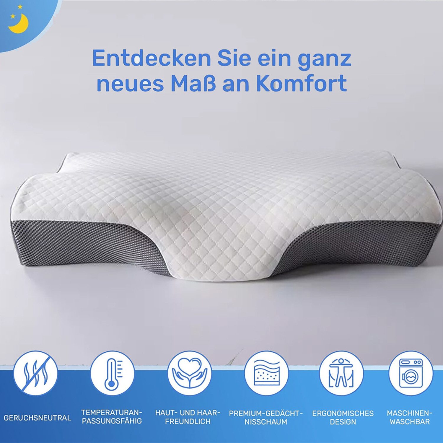 wohnTRAUM24 Nackenstützkissen Orthopädisches Kissen für alle günstig online kaufen
