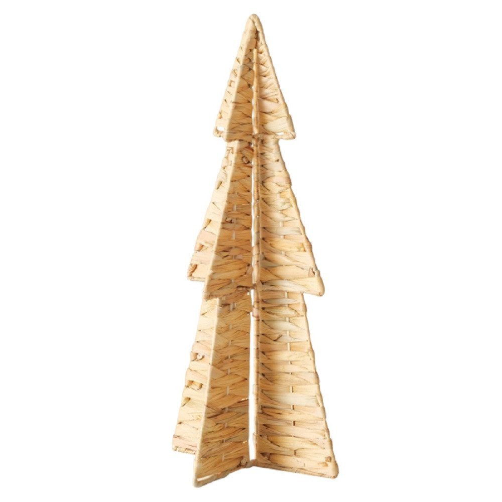 BOLTZE Dekoobjekt Boltze Dekoaufsteller Treena Seegras Tannenbaum, H 56cm, 2062531