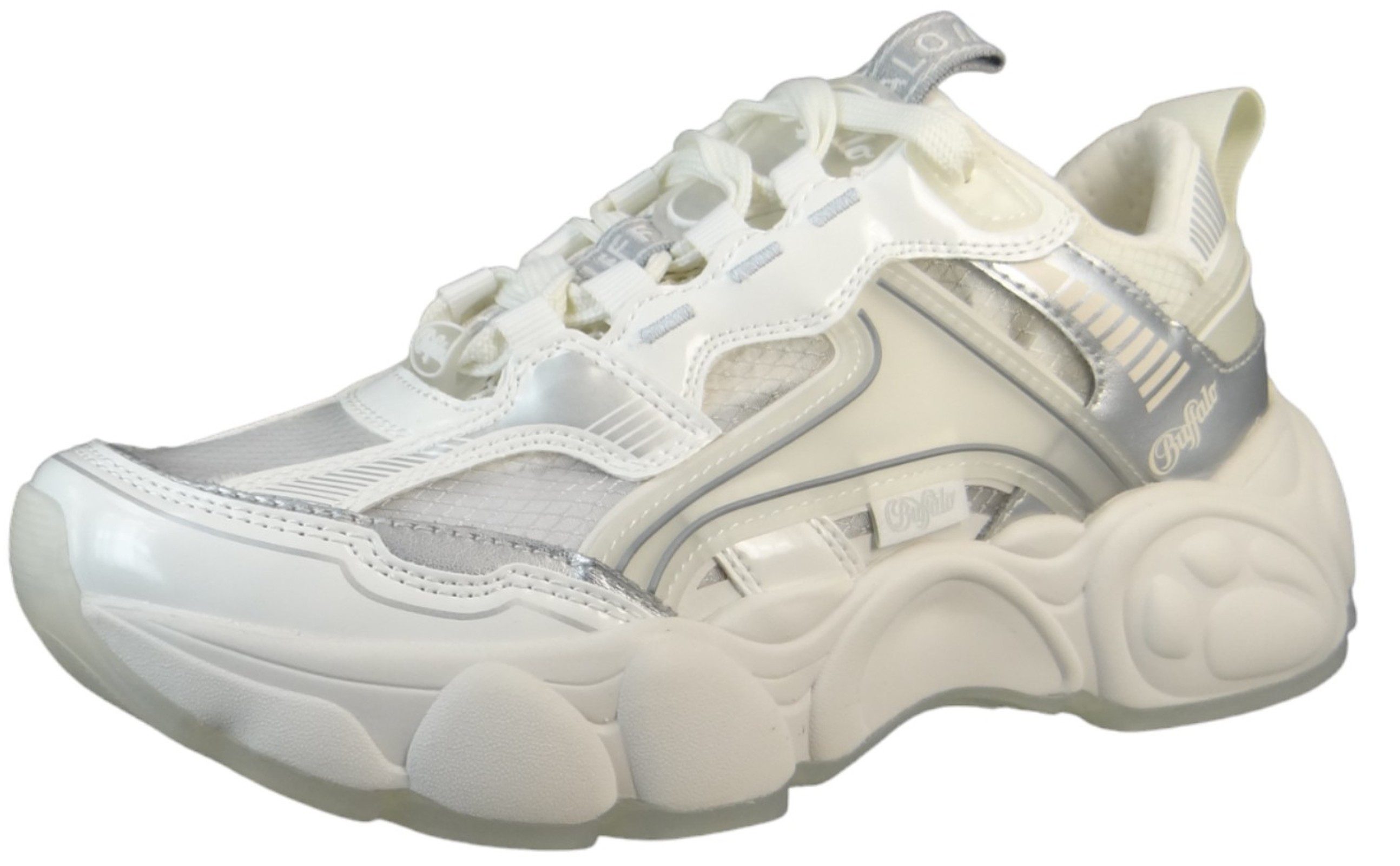 Buffalo 1636114 CLD RUN Jog White/Transparent Sneaker. Reduzierter Preis € 98,00. Unverbindliche Preisempfehlung € 140,00