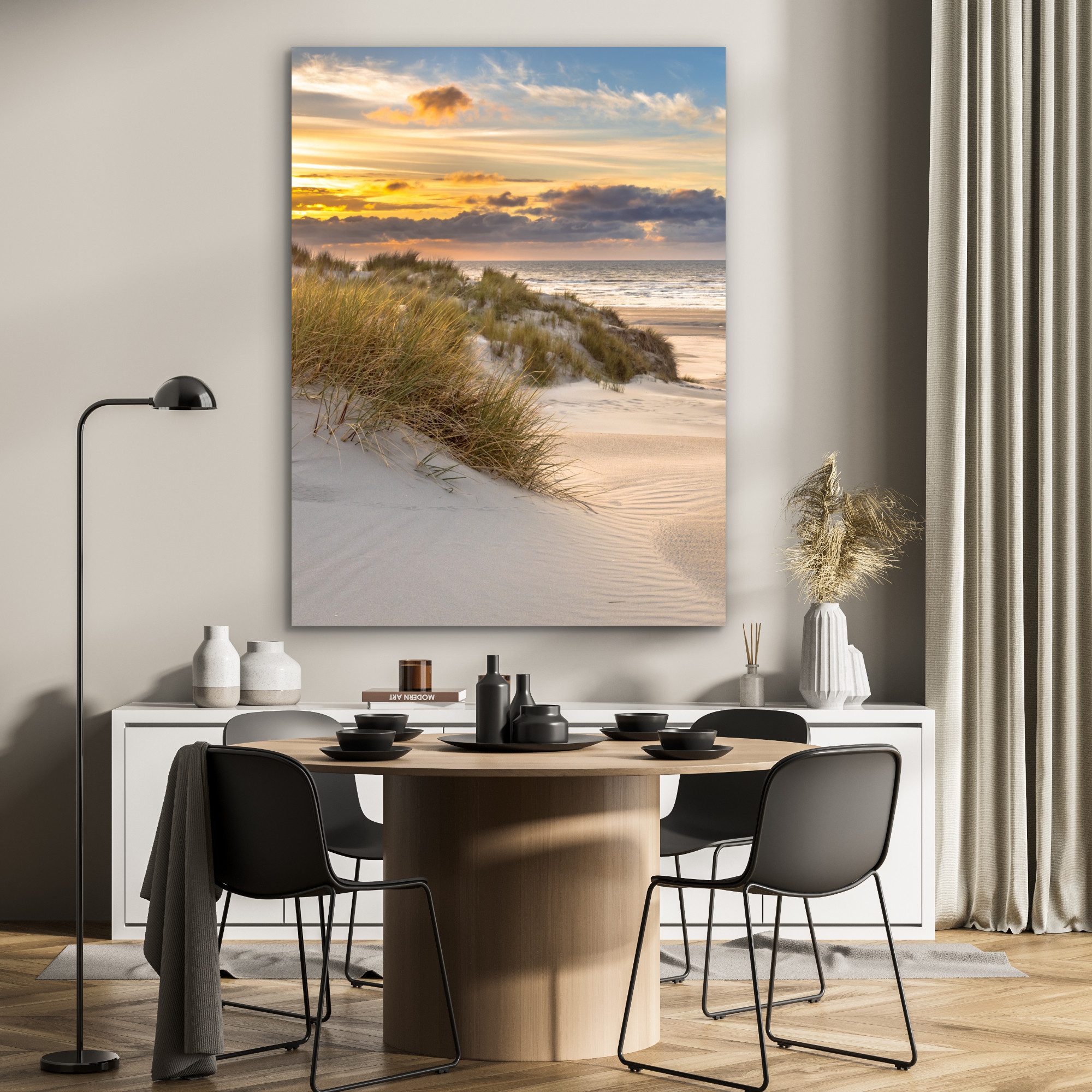 MuchoWow Metallbild Strand - Düne - günstig online kaufen