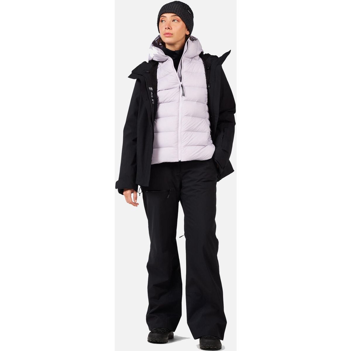 Rossignol Skihose W Outerlimits Insulated Pant Wasserdichte Damen-Skihose mit recycelter Isolierung, ideal für
