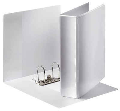 ESSELTE Ringbuchmappe Ordner Panorama, Papier, A4, breit, weiß