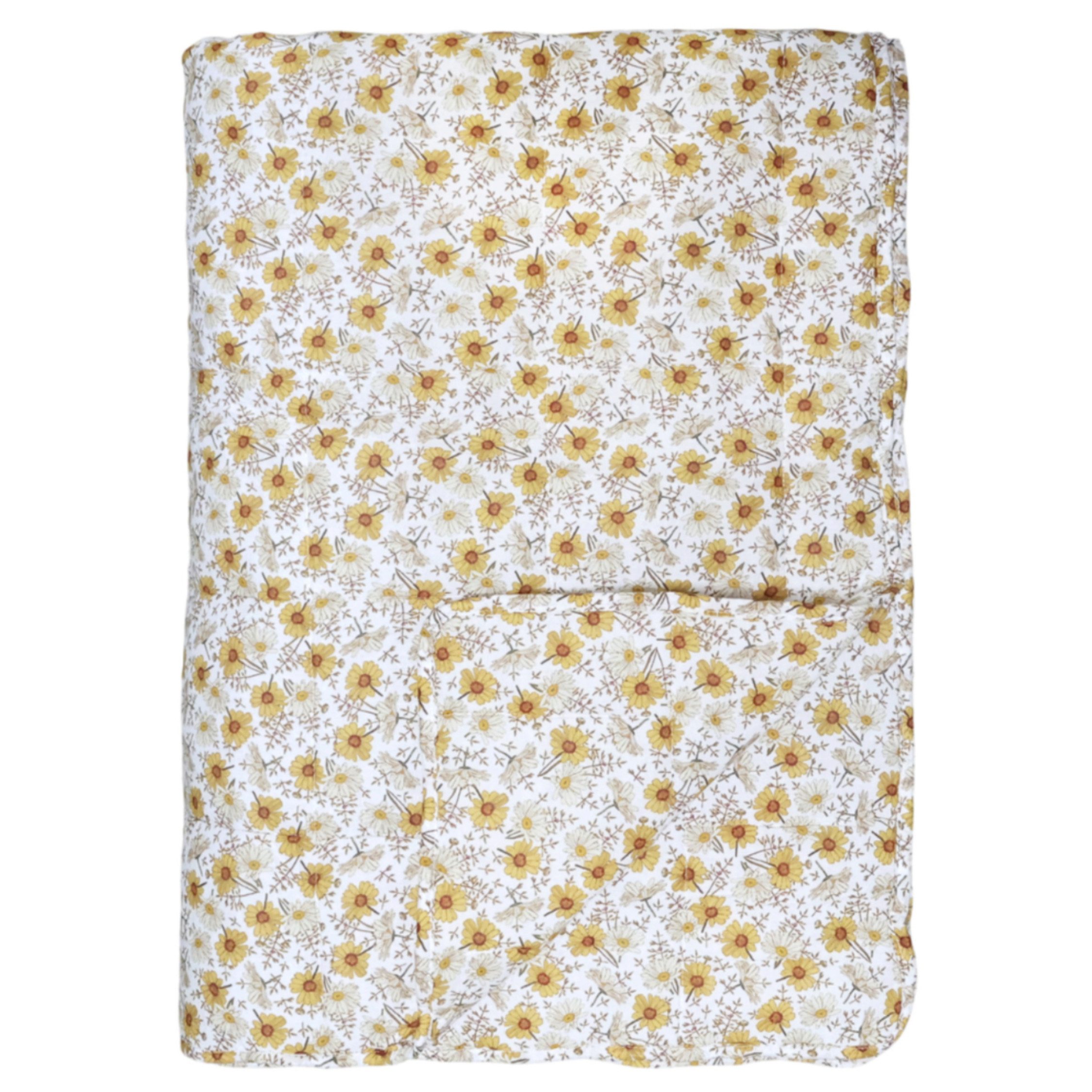 Chic Antique Tagesdecke Chic Antique Vintage Quilt mit Margeritenprint Creme