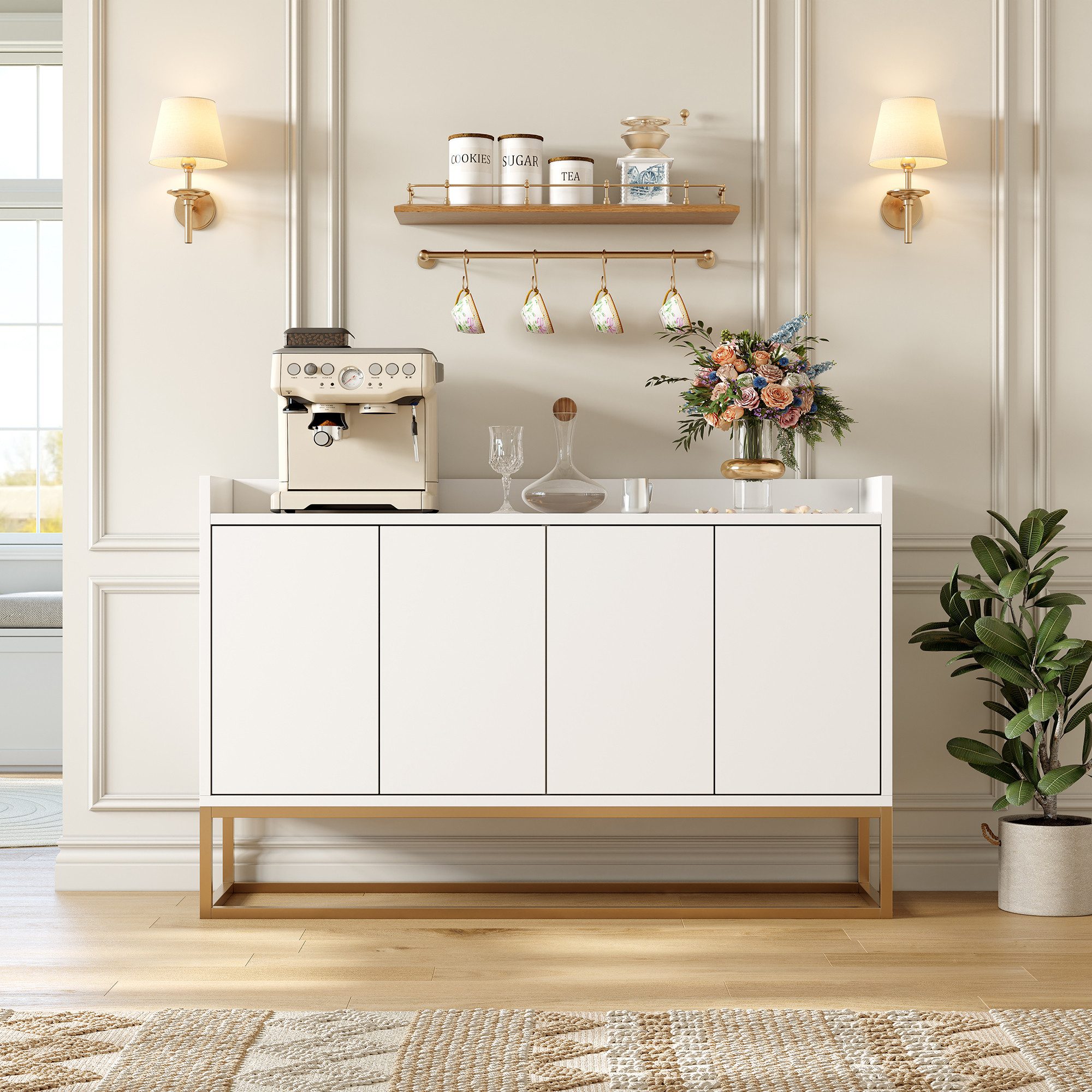Schmale weiße Sideboards online kaufen