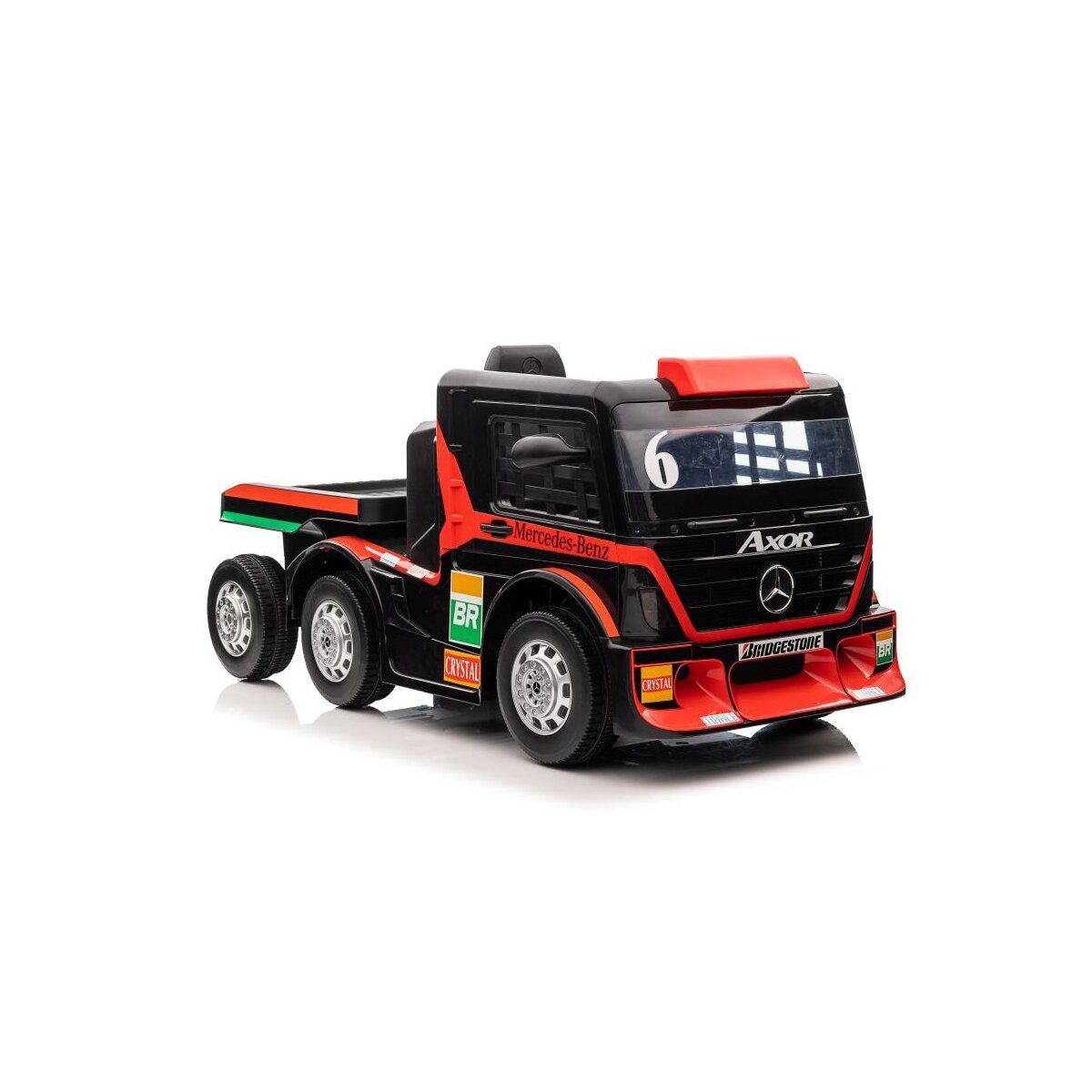 Wisam Elektro-Kinderauto Elektro Auto Batterieauto Mercedes XMX622B Rotes LCD