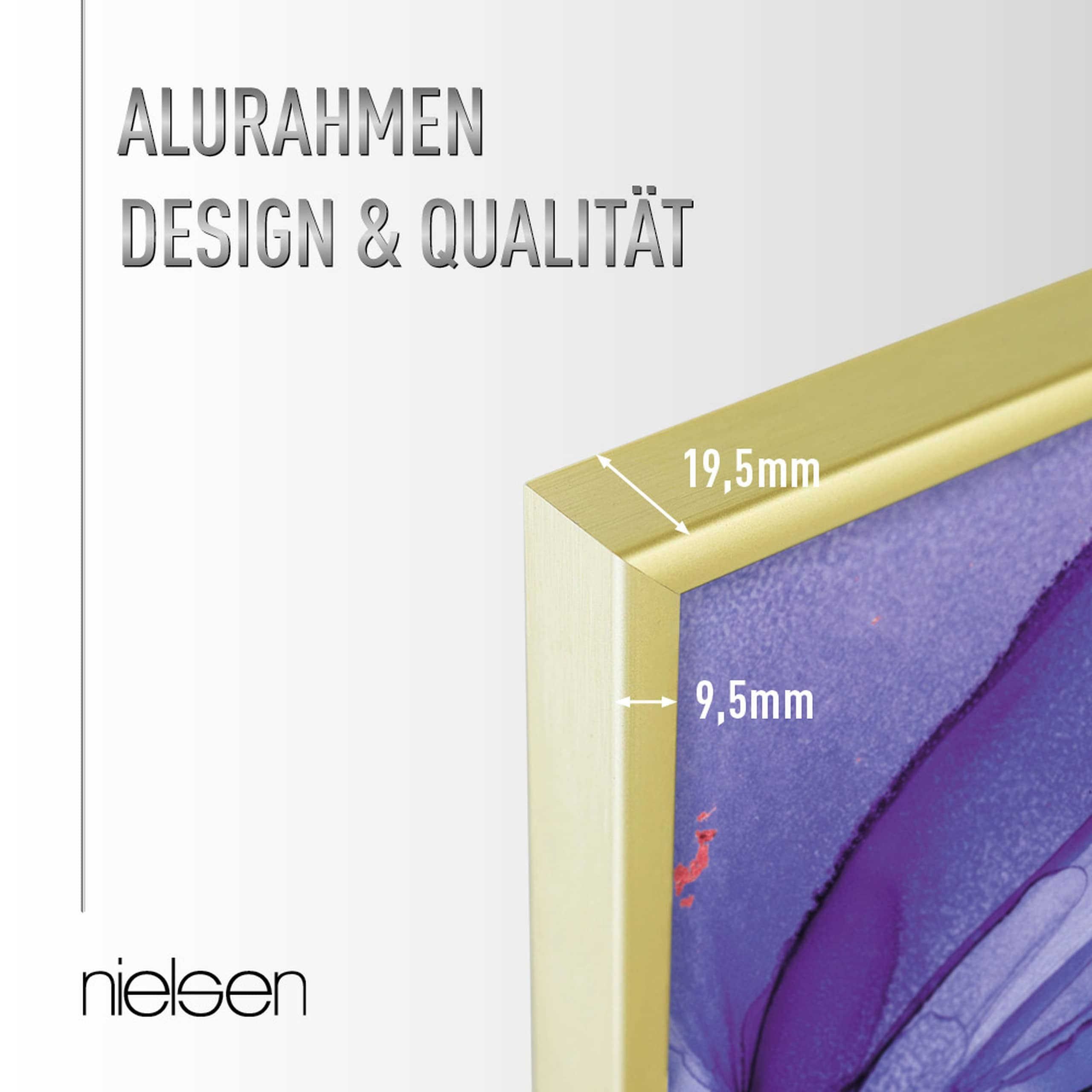 nielsen Bilderrahmen Aluminium Bilderrahmen Classic, (1 St)