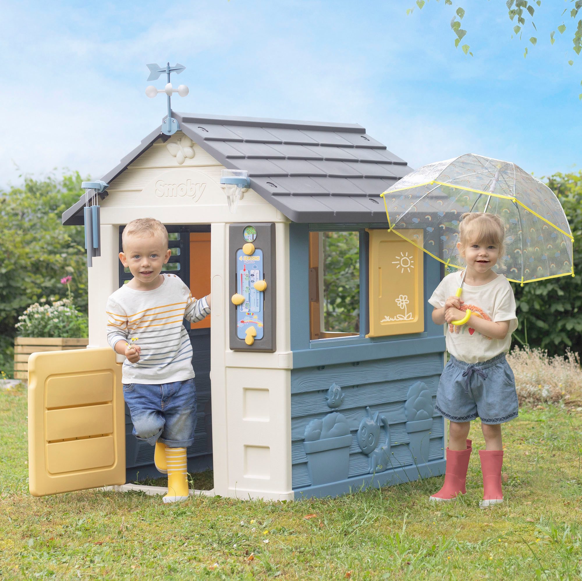 Smoby Spielhaus 4-Seasons, Made in Europe