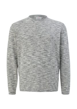 s.Oliver Strickpullover Melierter Feinstrickpullover Dip Dye