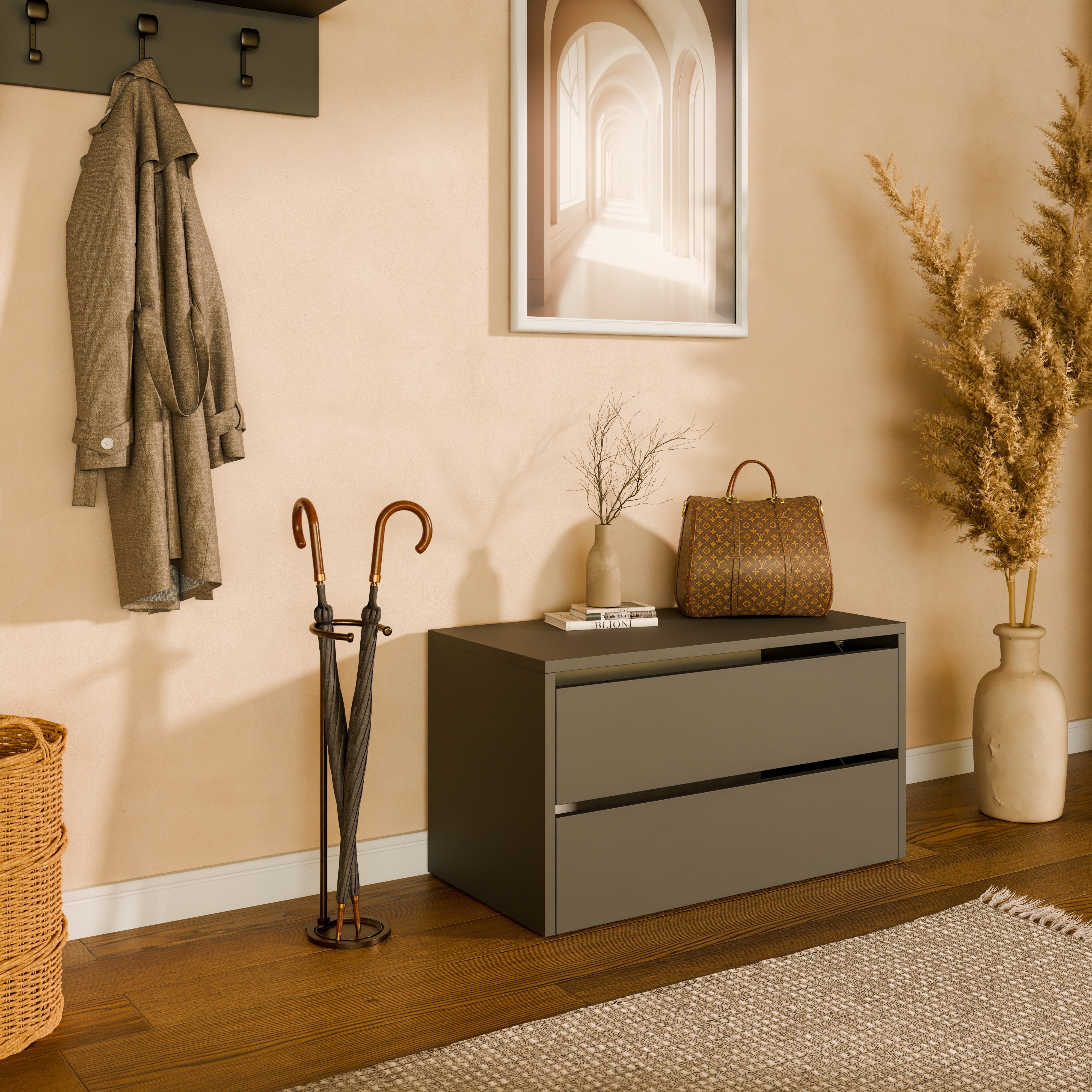 Platan Room Schuhschrank Toledo Schuhkommode Schuhregal günstig online kaufen