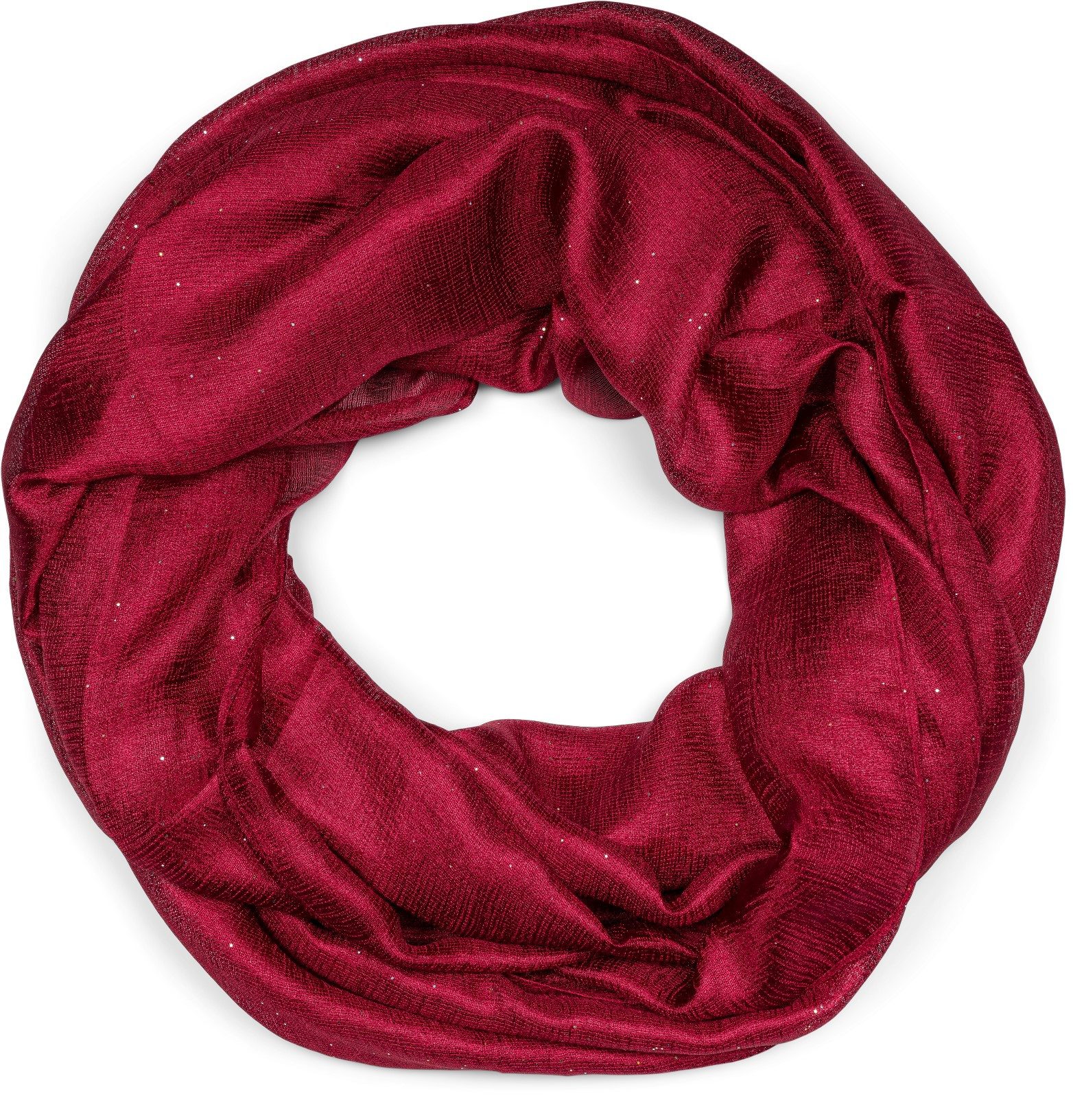 Loop Seidiger Einfarbiger Loop Glitzer