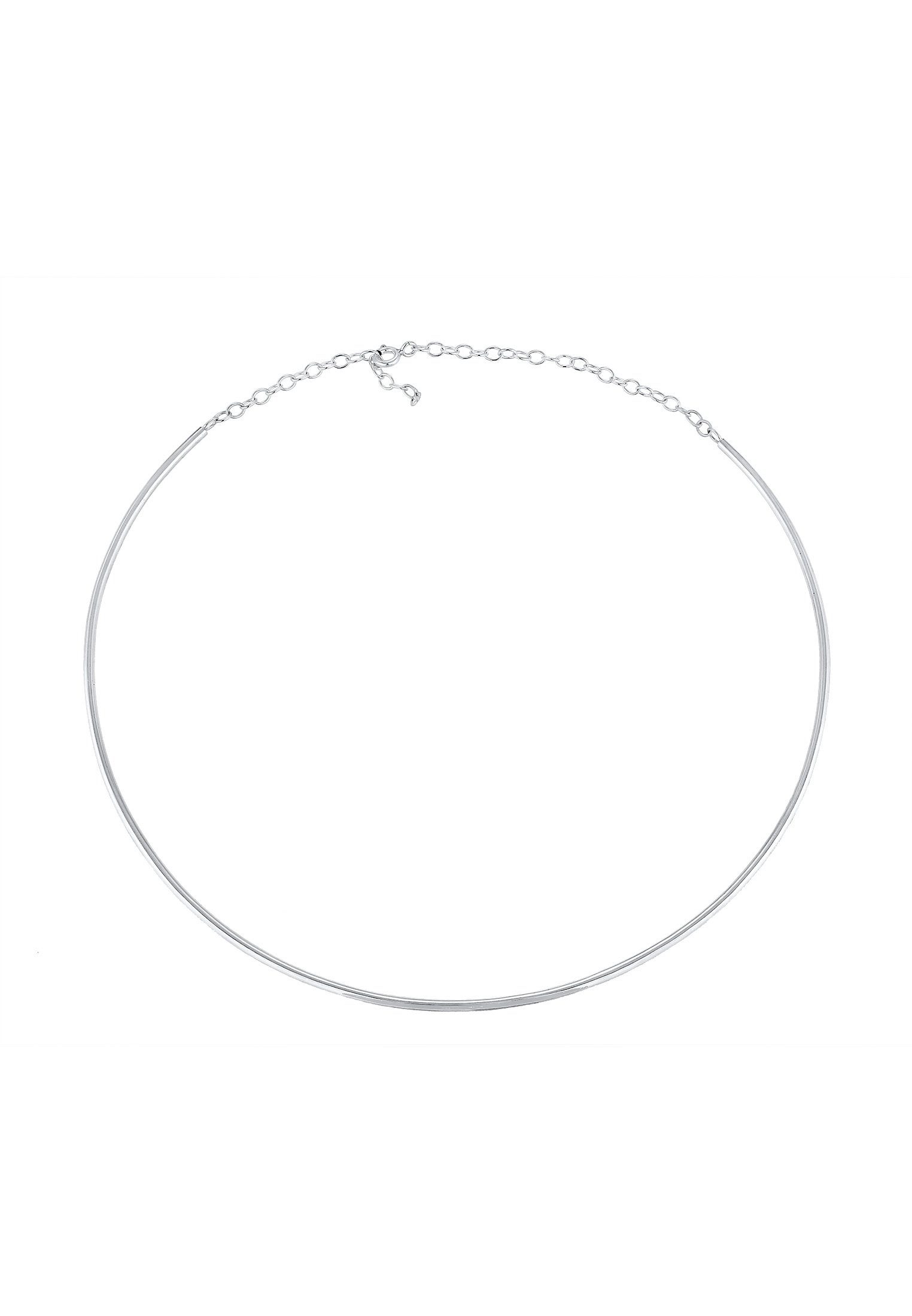 Elli Kette ohne Anhänger Elli Halskette Choker Cuff Basic It-Piece Blogger 925er Silber