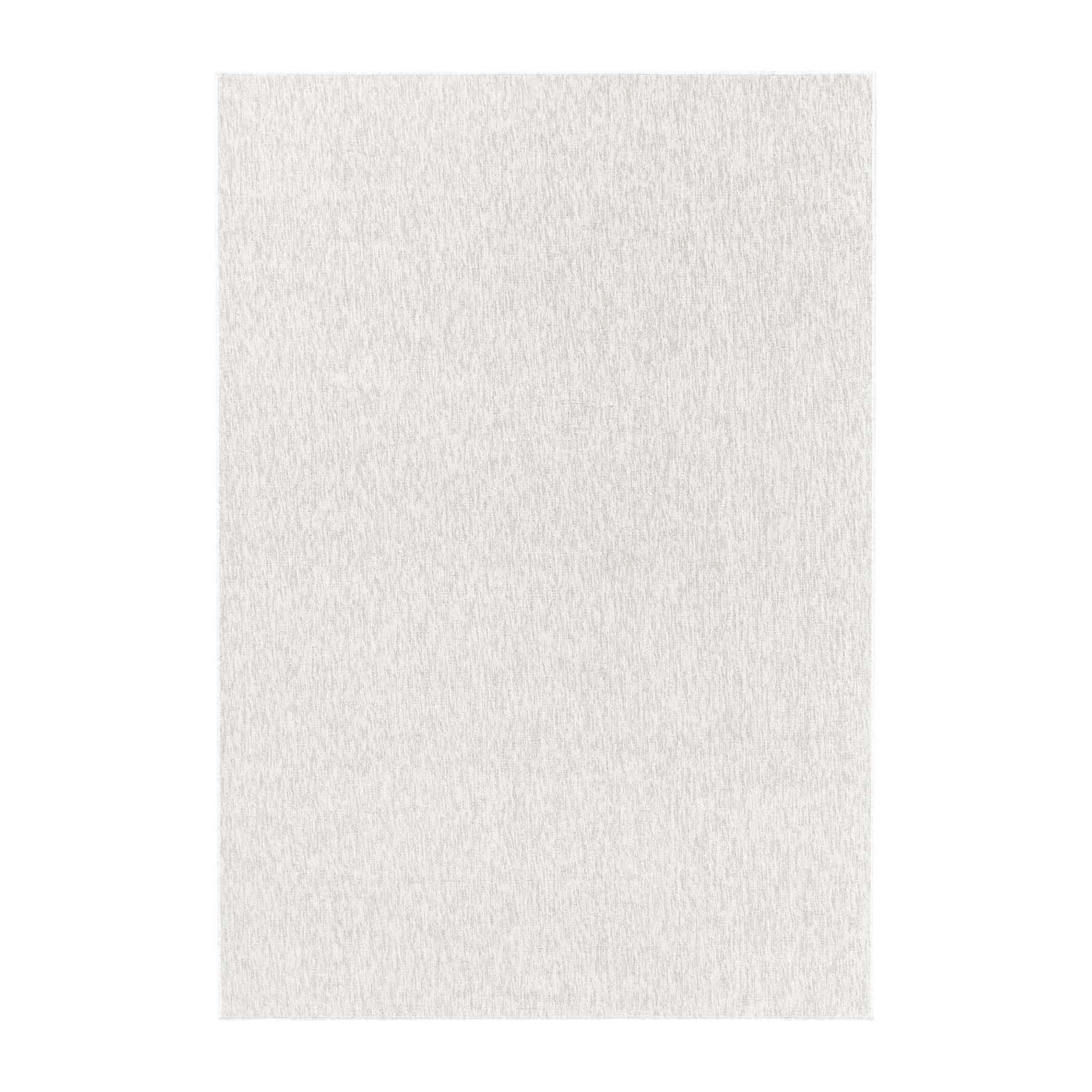 modern Wohnzimmer rechteckig, 7 Teppich einfarbig creme cm Schlafzimmer uni, mm, Esszimmer Osaka TaraCarpet 080x150 TaraCarpet, Teppich robustes Höhe: Flachgewebe