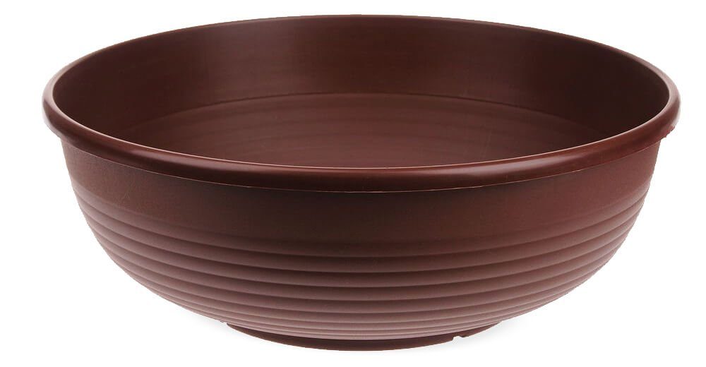 matches21 HOME & HOBBY Blumentopf Grabschale Pflanzschale Blumenschale brau günstig online kaufen