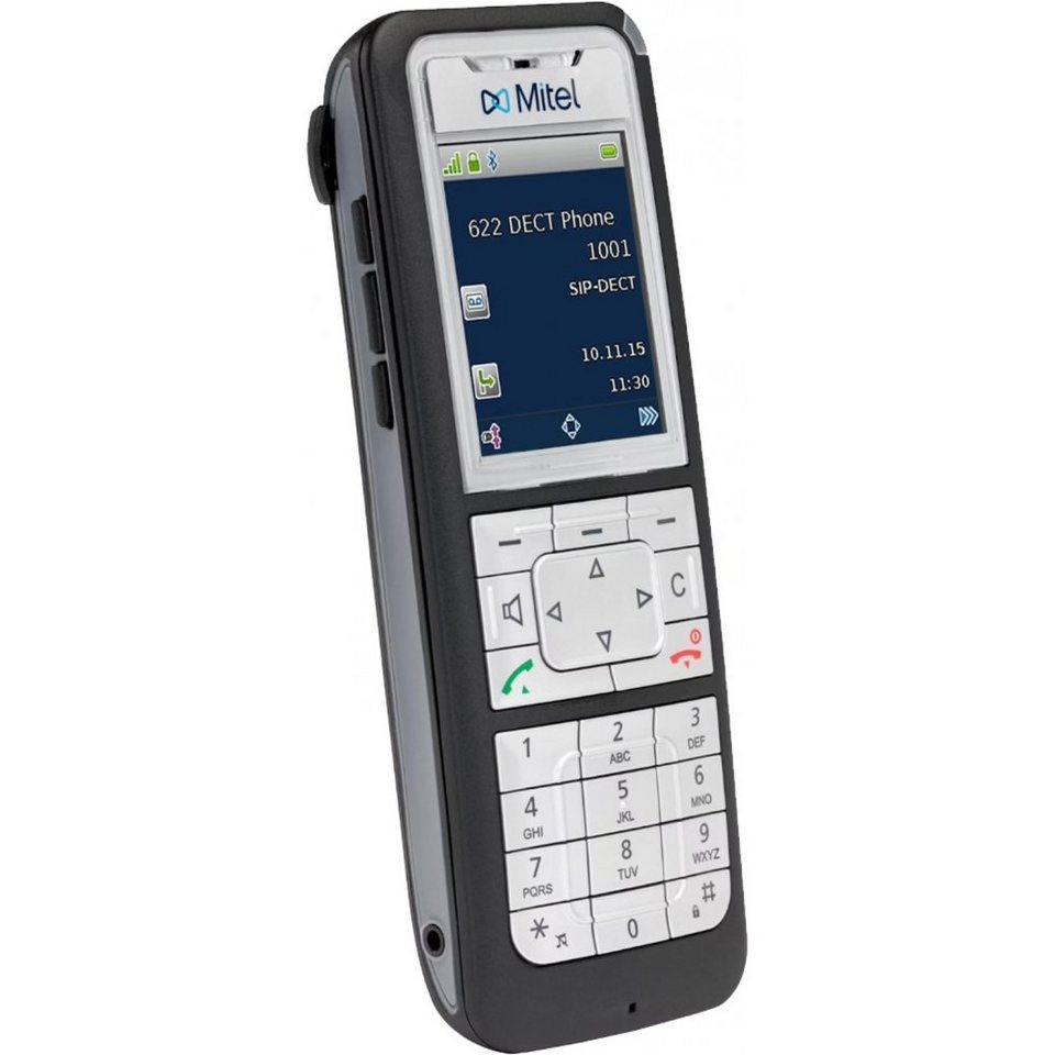 Mitel 622 v2 - Telefon - schwarz/silber Schnurloses Mobilteil