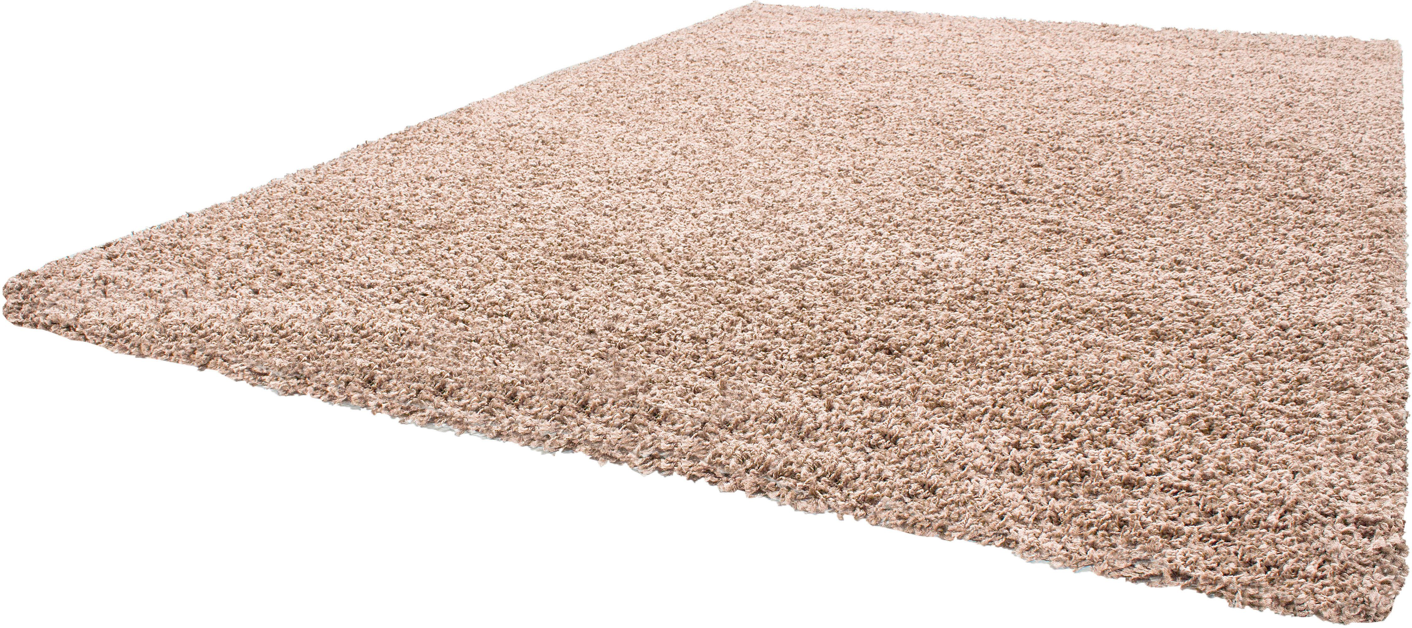 Hochflor-Teppich Life Shaggy 1500, Läufer in uni, und als robust, Teppiche, große auch beige rund mm, Langflor, Farbauswahl, rechteckig, 30 Höhe: Ayyildiz