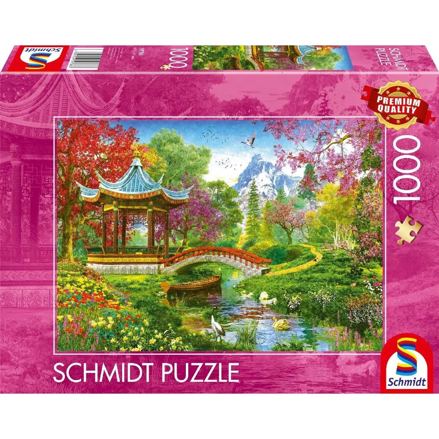 Schmidt Spiele Puzzle Zen-Garten, 1000 Puzzleteile