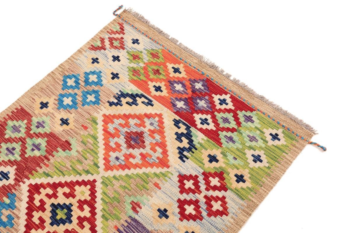 Orientteppich Kelim Handgewebter Moderner rechteckig, mm Orientteppich, Heritage Afghan 86x128 Höhe: Nain Trading, 3