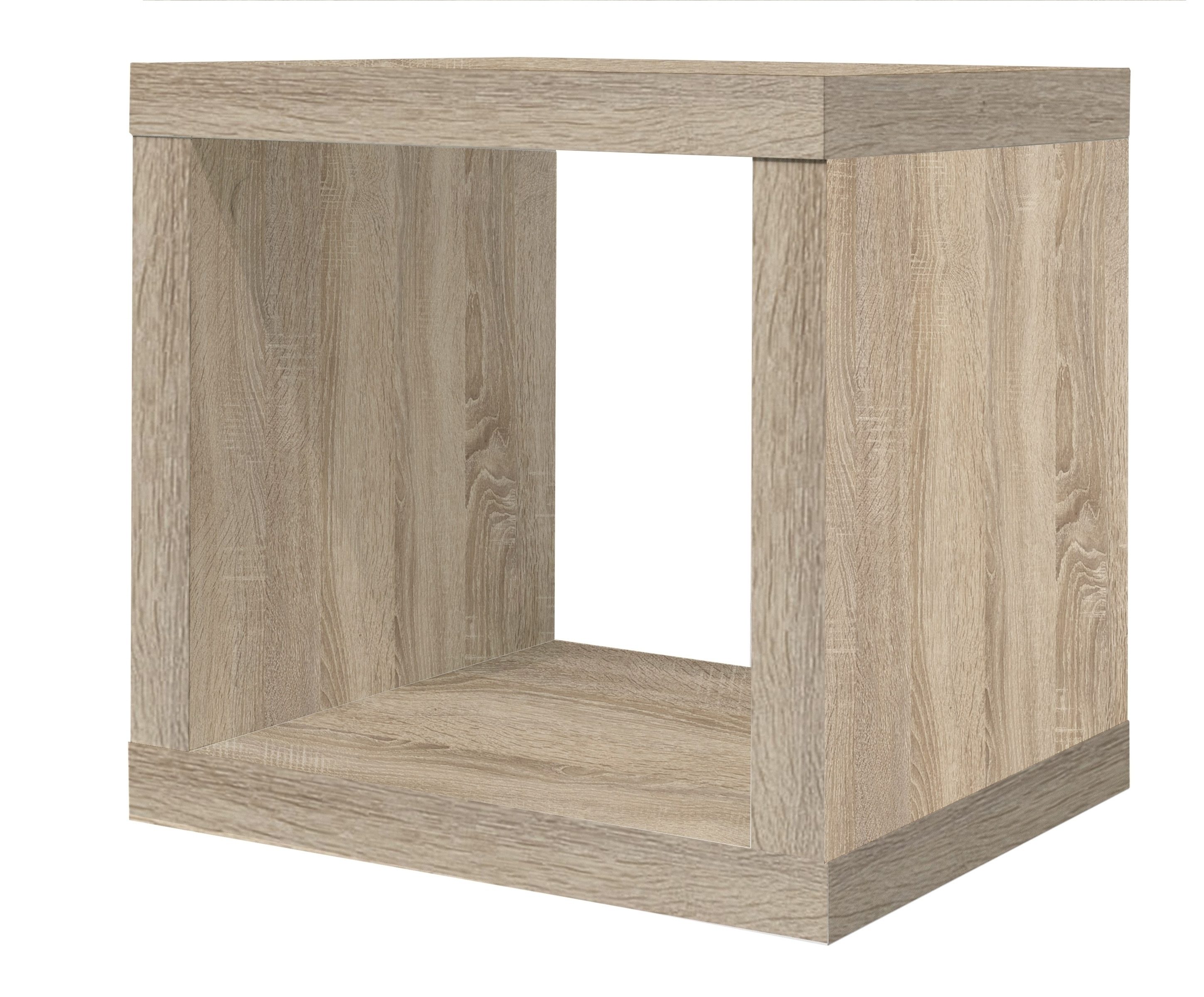 freiraum Regalwürfel Mix, in eiche sägerau, Holzwerkstoff - 26x26x22cm (BxH günstig online kaufen