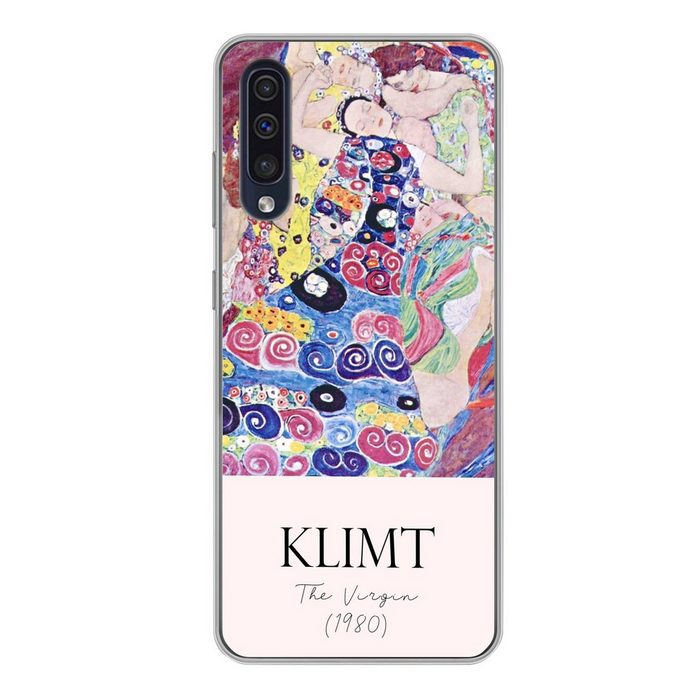 MuchoWow Handyhülle Malerei - Jugendstil - Gustav Klimt Handyhülle Samsung Galaxy A50 Smartphone-Bumper Print Handy
