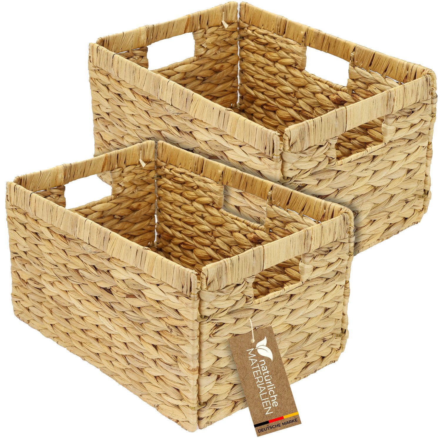 HMF Regalkorb Aufbewahrungskorb, Korb geflochten aus günstig online kaufen