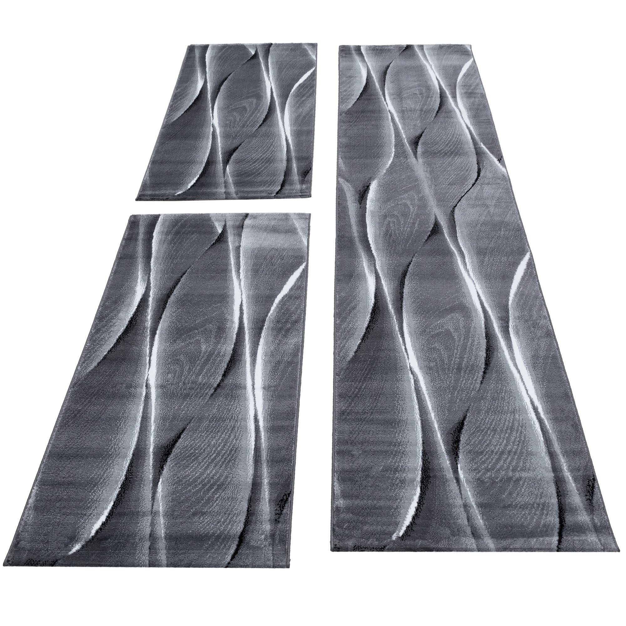 Carpettex Kurzflor-Bettumrandung Ombre Design, Höhe 12 günstig online kaufen