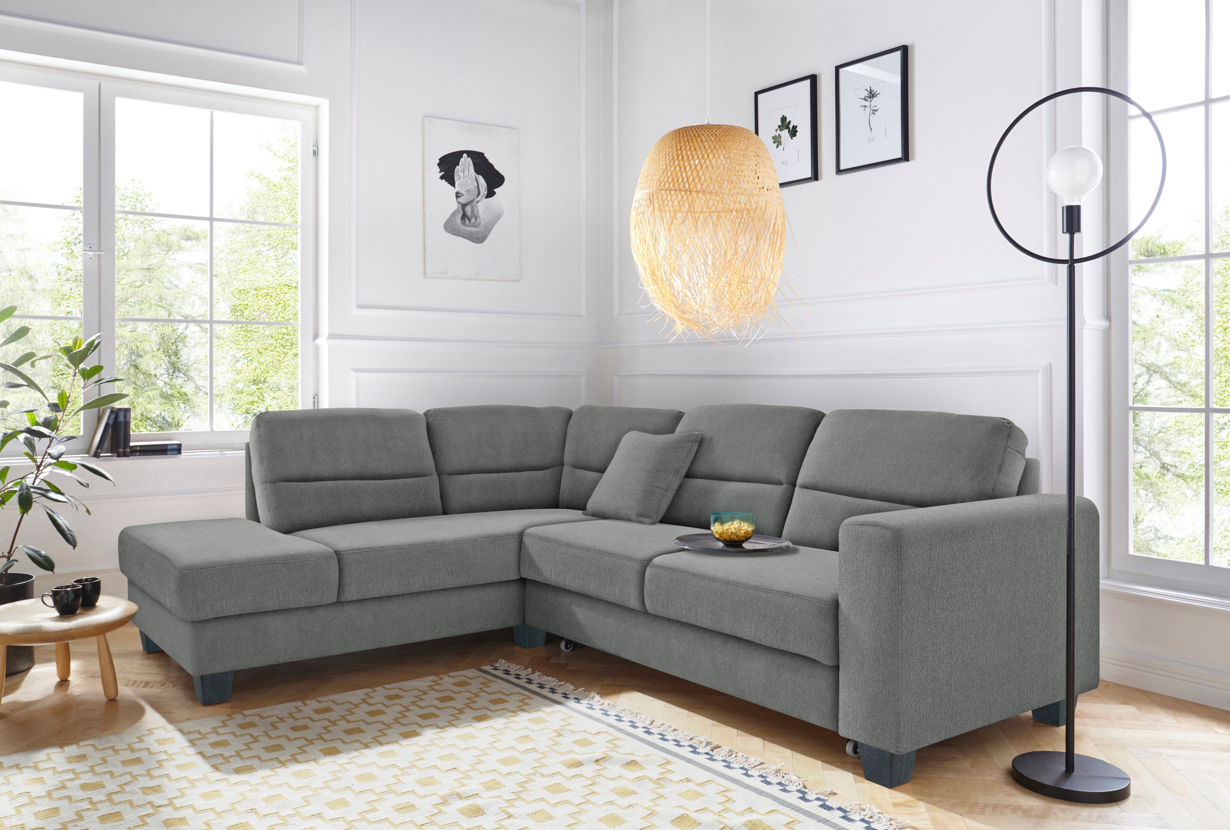TRENDMANUFAKTUR Ecksofa Chamber, zeitlos und modern, günstig online kaufen
