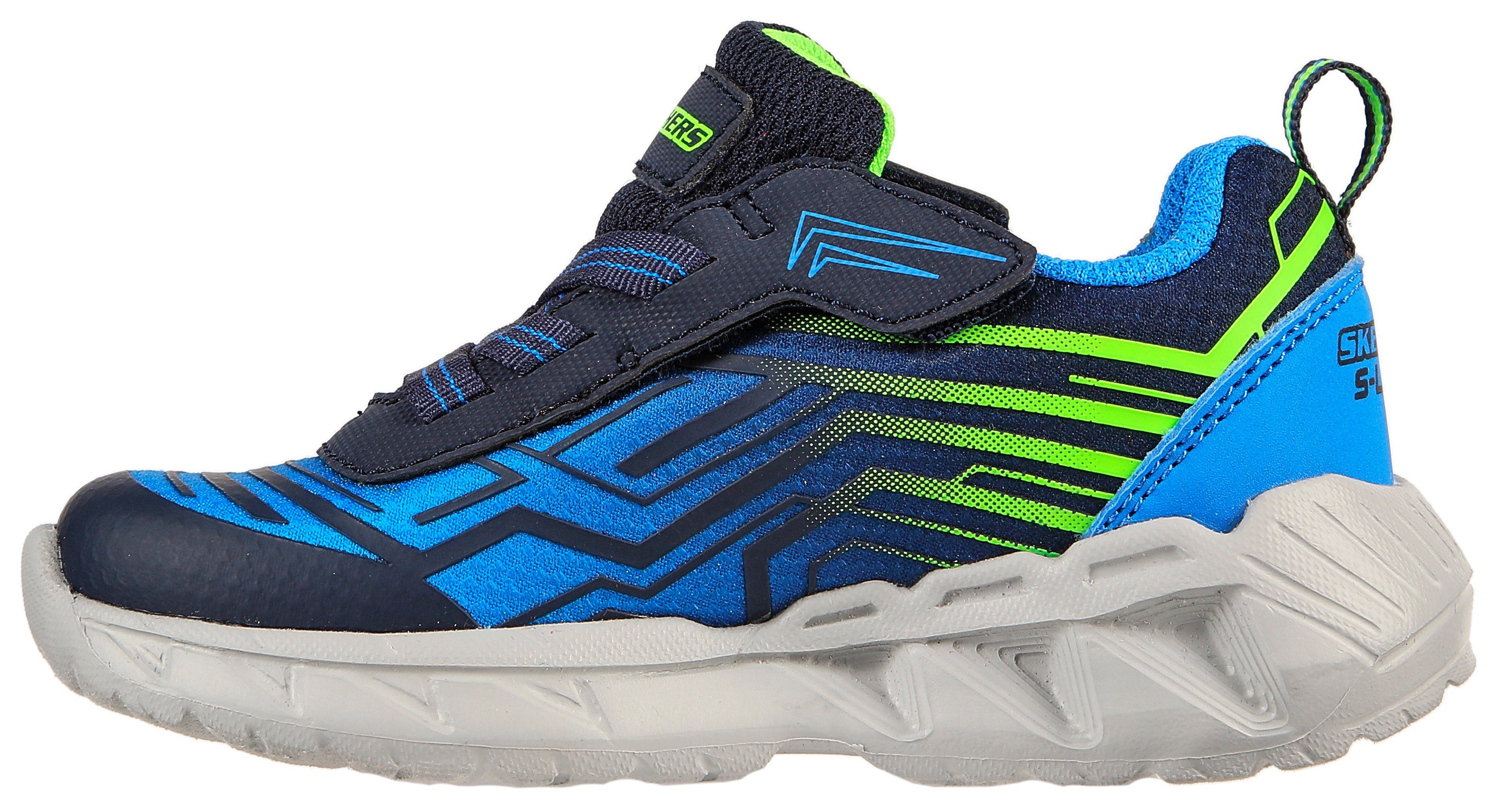 Skechers MAGNA-LIGHTS Sneaker leuchtet jedem MAVER Kids navy-kombiniert Schritt bei