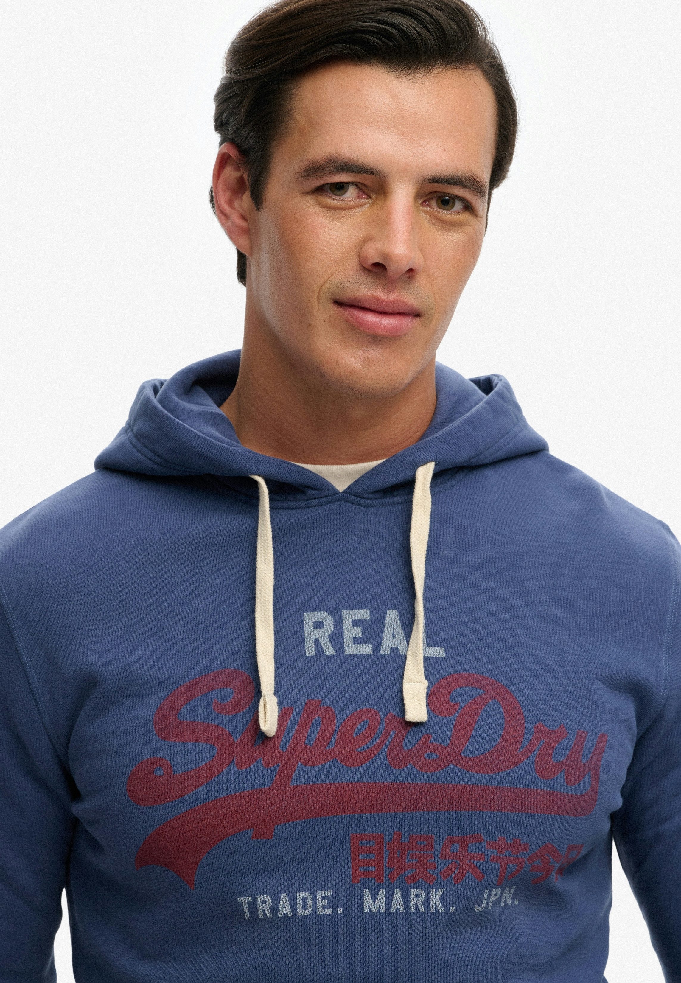 Superdry Kapuzensweatshirt VL CLASSIC HOOD mit klassischem Vintage-Logo Print