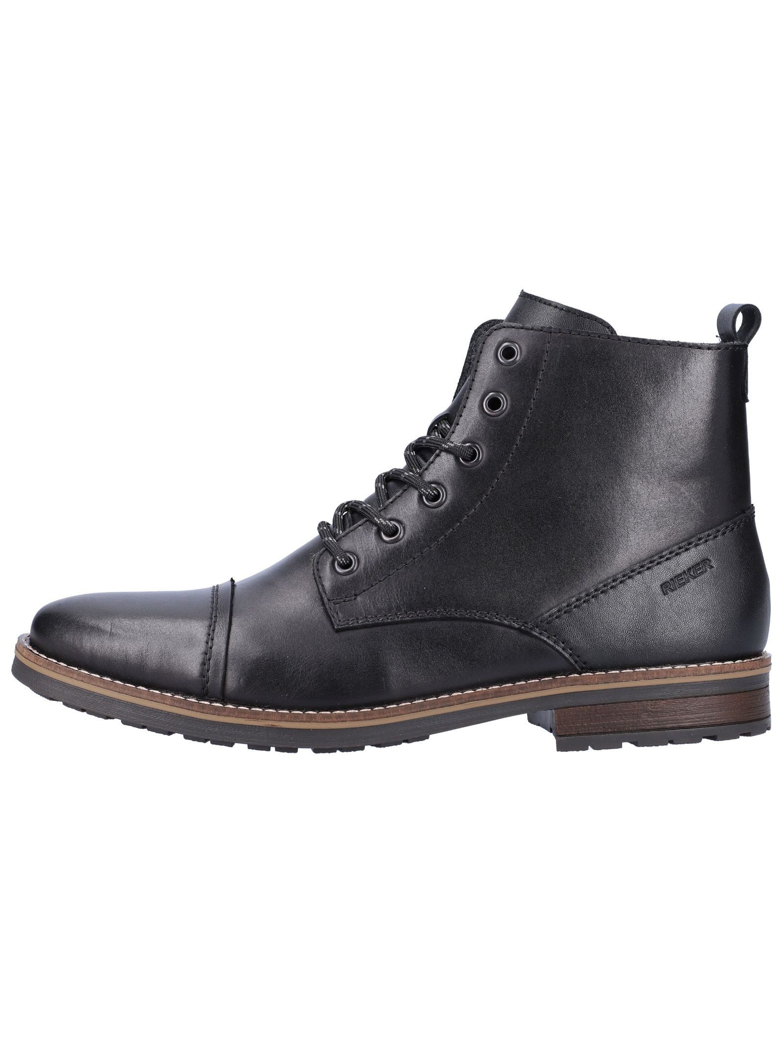Rieker Rieker Stiefelette Leder/Textil Schnürstiefelette