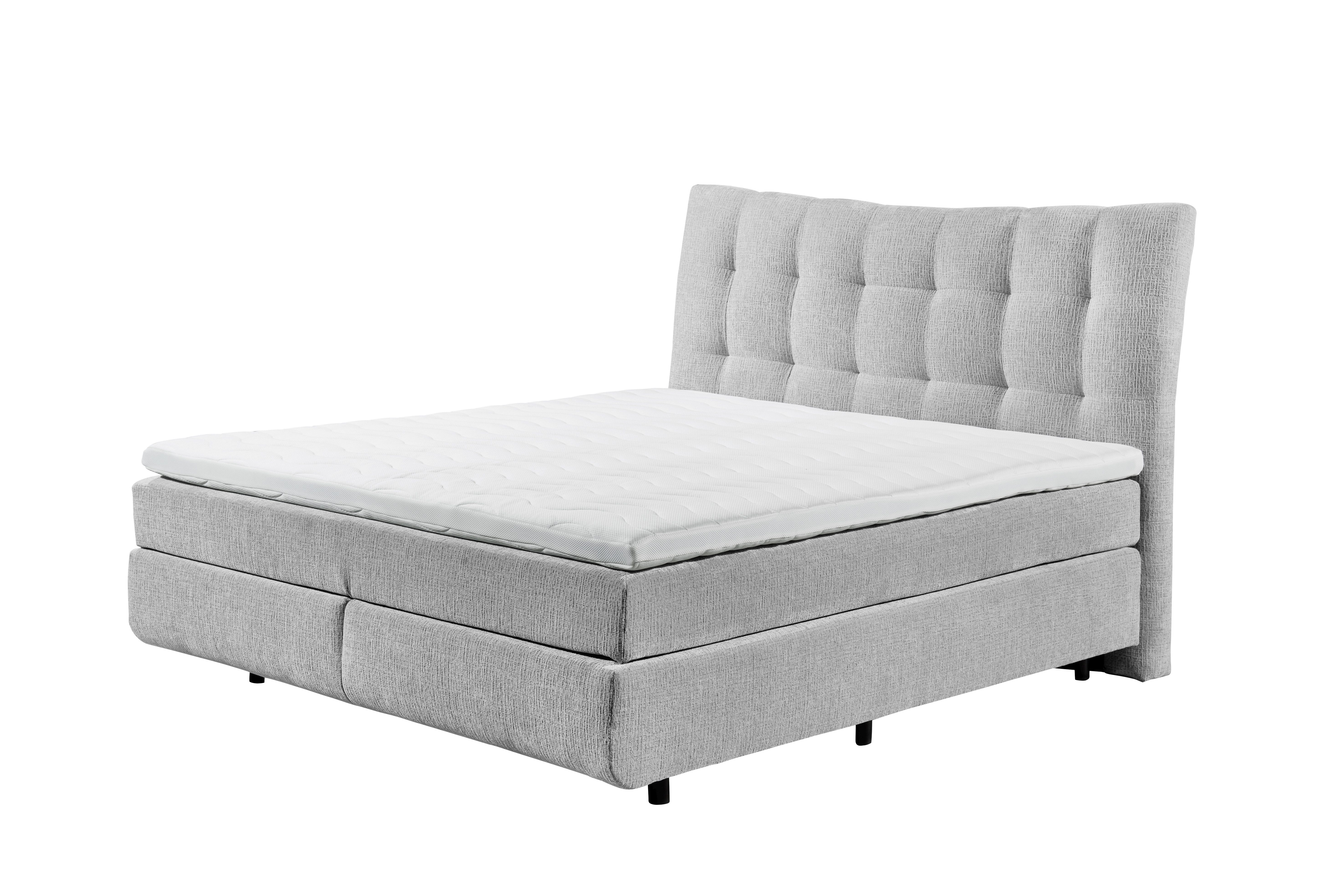 Black Red White Boxspringbett Boxspringbett MASSANA 8