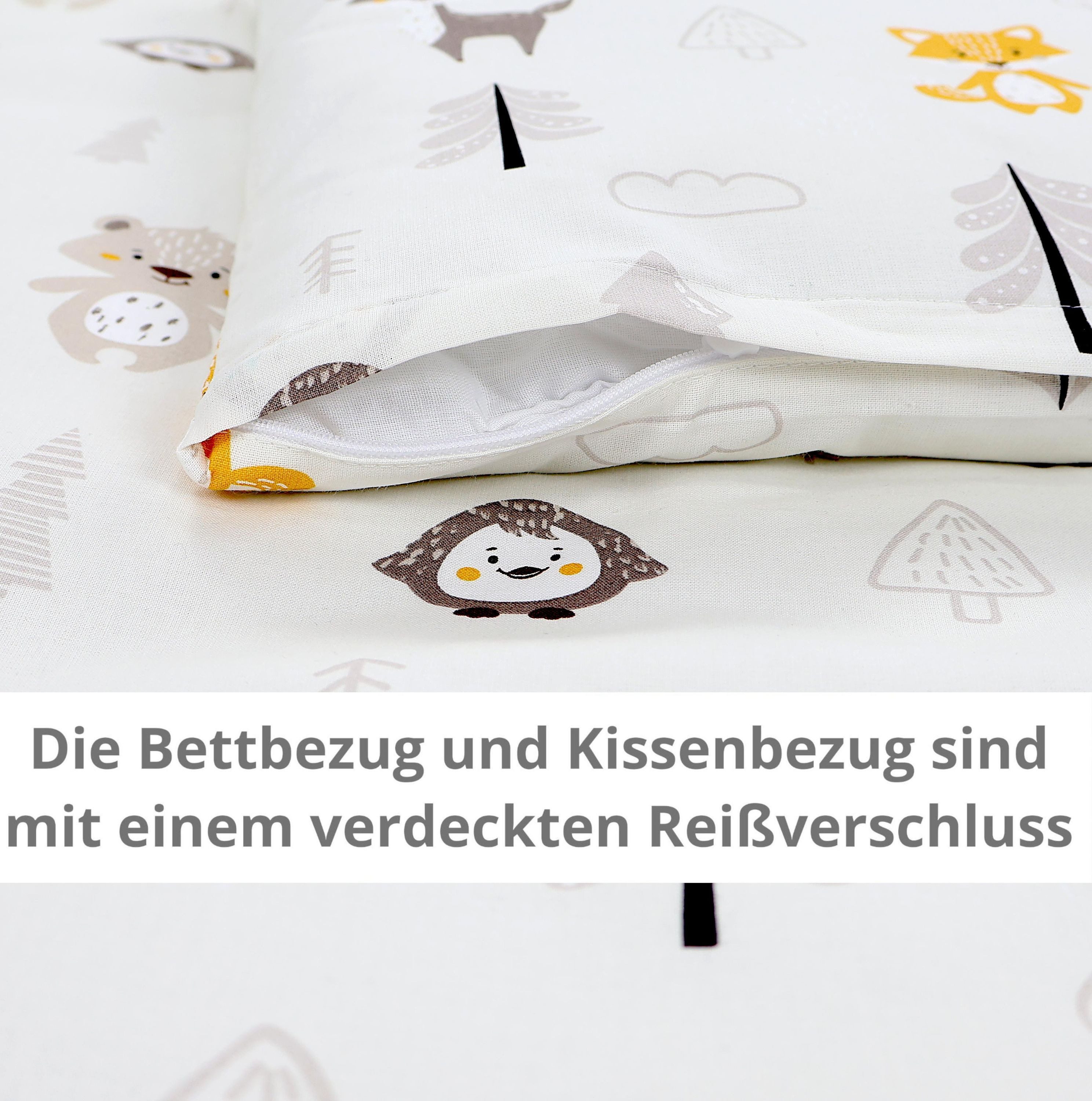 TupTam Babybettwäsche Baby Wiegenset 4-teilig Bettwäsche-Set: günstig online kaufen