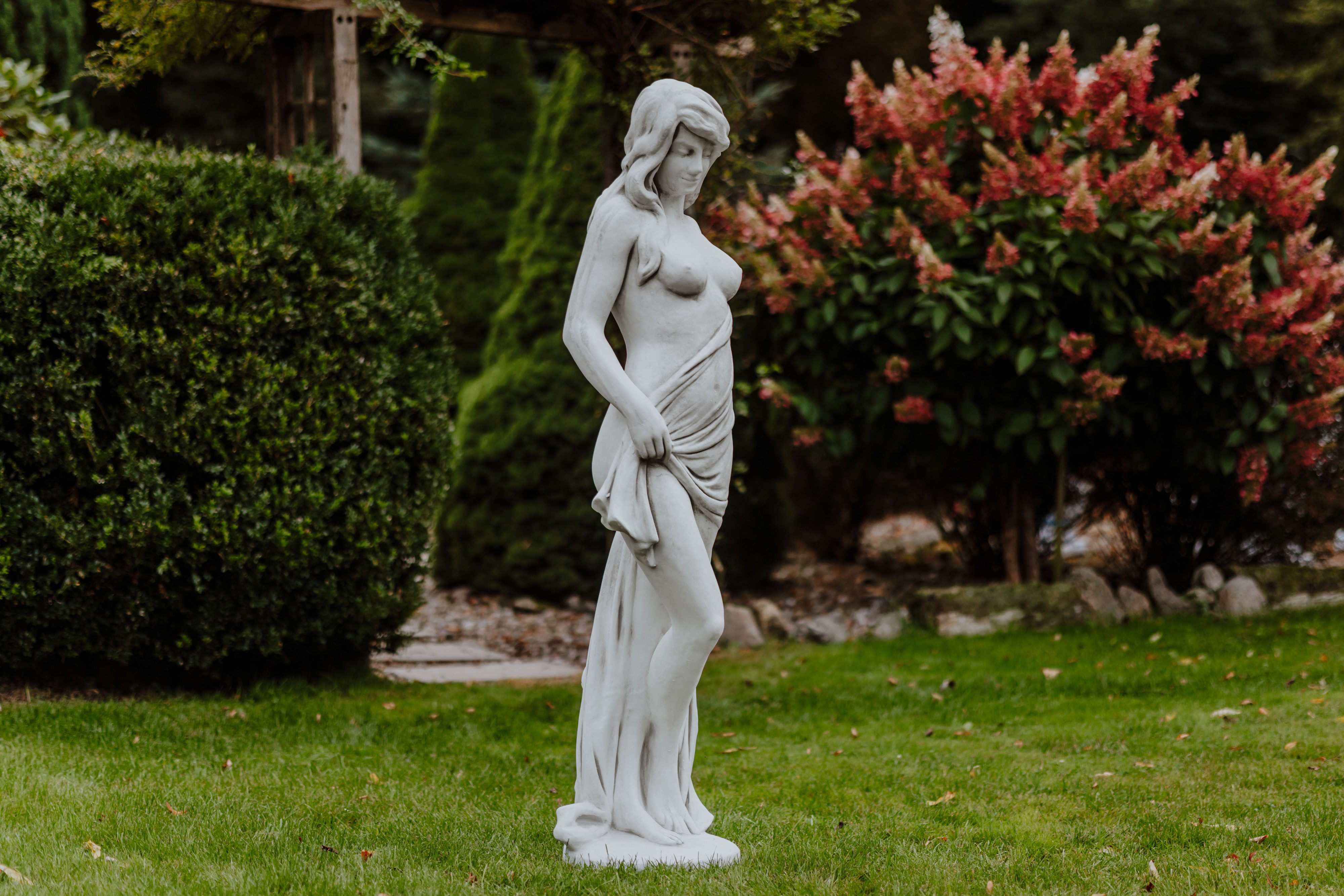 gartendekoparadies.de Gartenfigur Erotische Frauen-Statue, H. 149 cm, 144 kg, Frostsicher