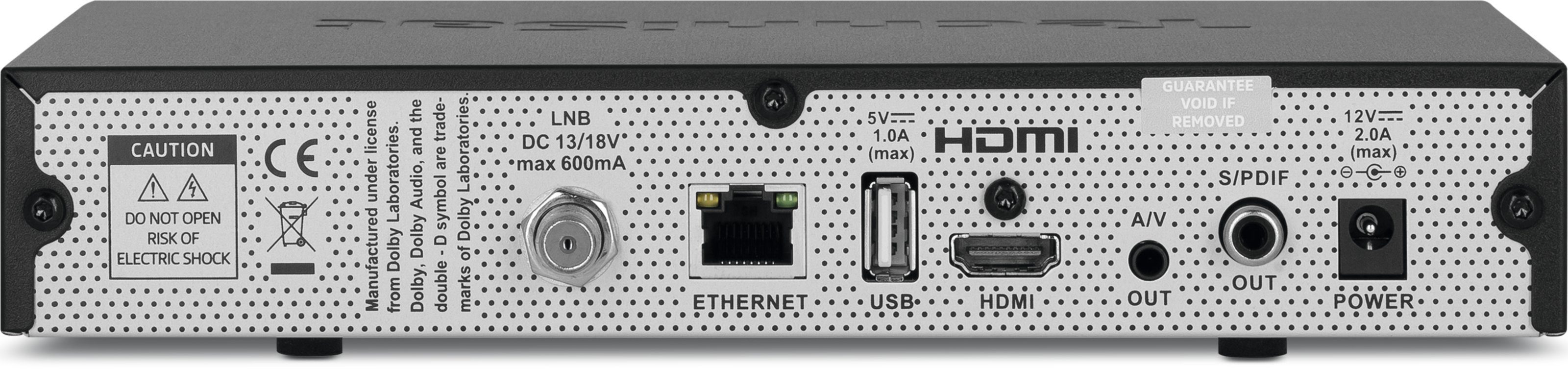 Multimedia-Streaming TechniSat DVRready: Betreibbar SAT-Receiver (LAN Digitale Videorekorderfunktion über TECHNISTAR Heimnetzwerk, zur Aufzeichnung) 12-Volt-Stromnetz, S5 (Ethernet), im