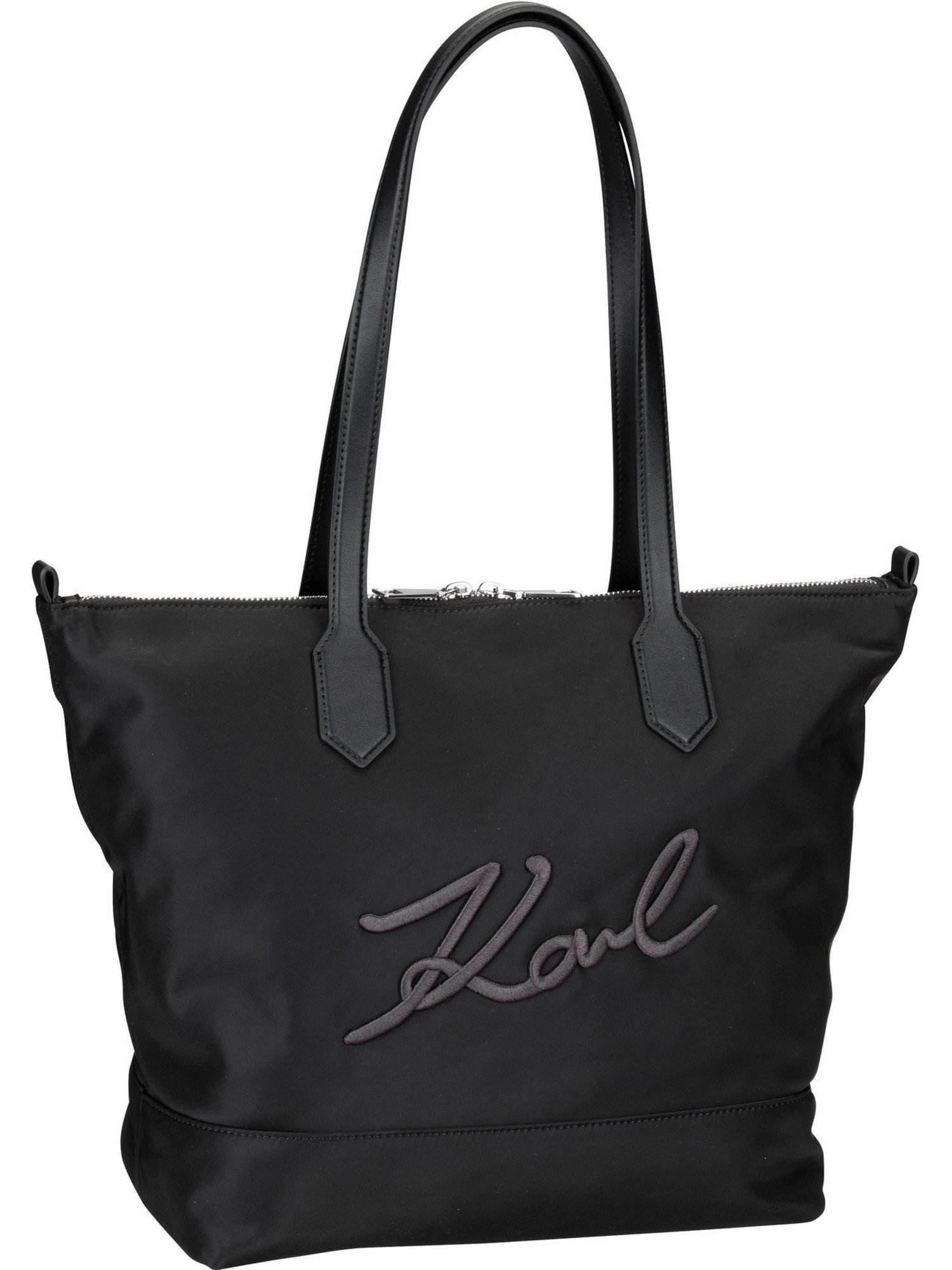 Shopper K/Signature Nylon MD Tote