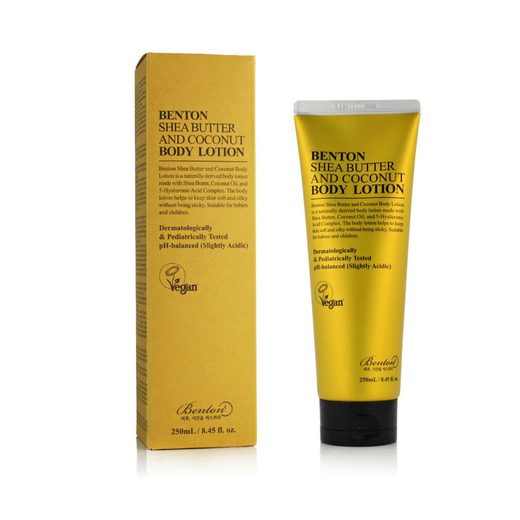 Benton Körperpflegemittel Sheabutter und Kokosnuss Körperlotion 250 ml