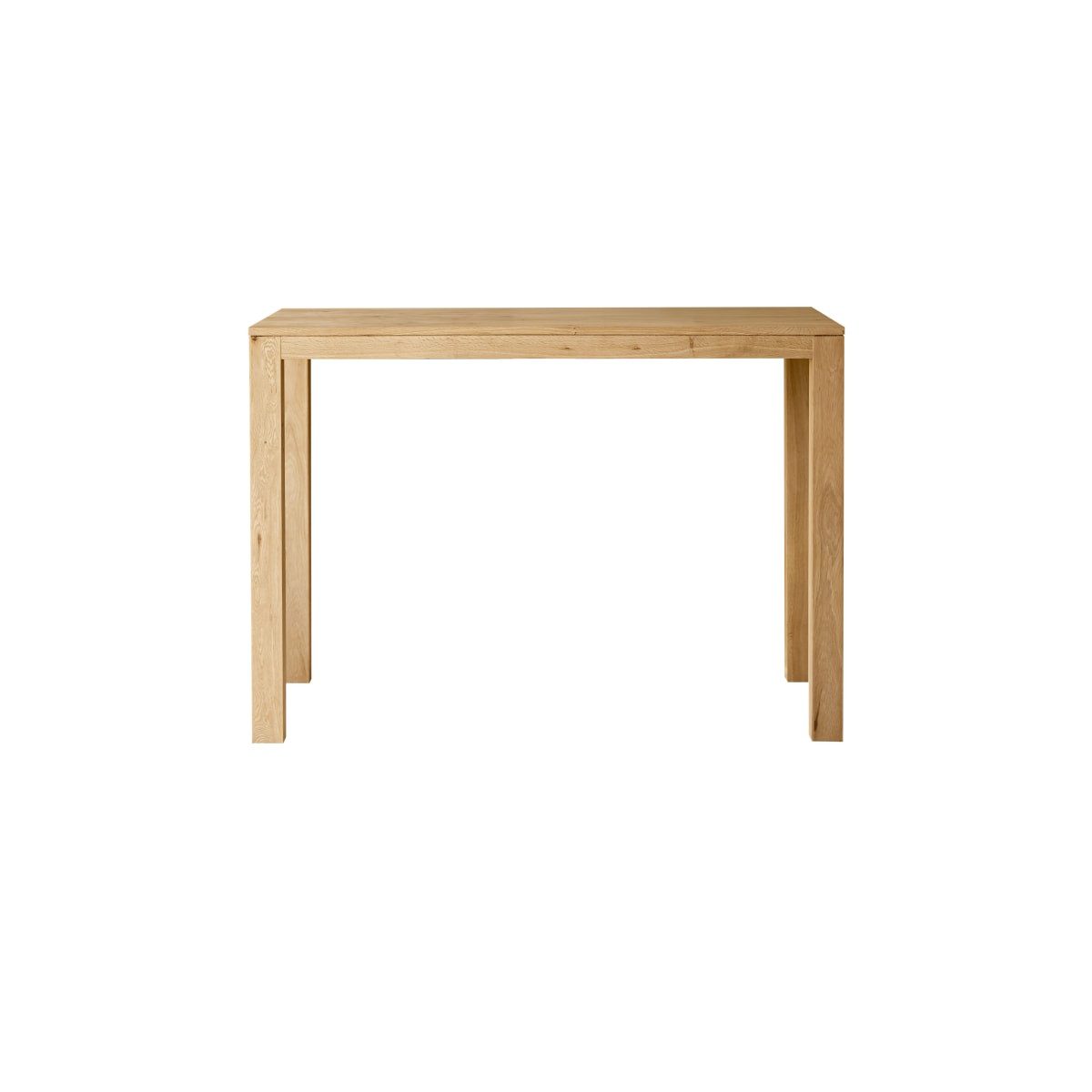 Tikamoon Esstisch Bartisch Eden aus massivem Eichenholz 120x60